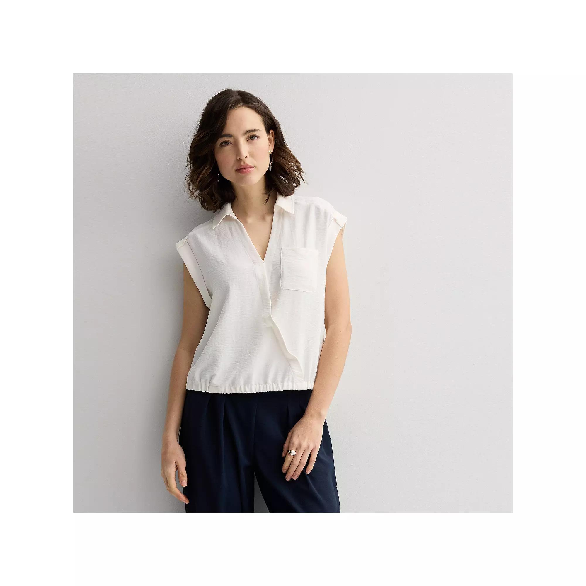 Petite Nine West Dolman Surplice Shirt, Women's,  Product Image