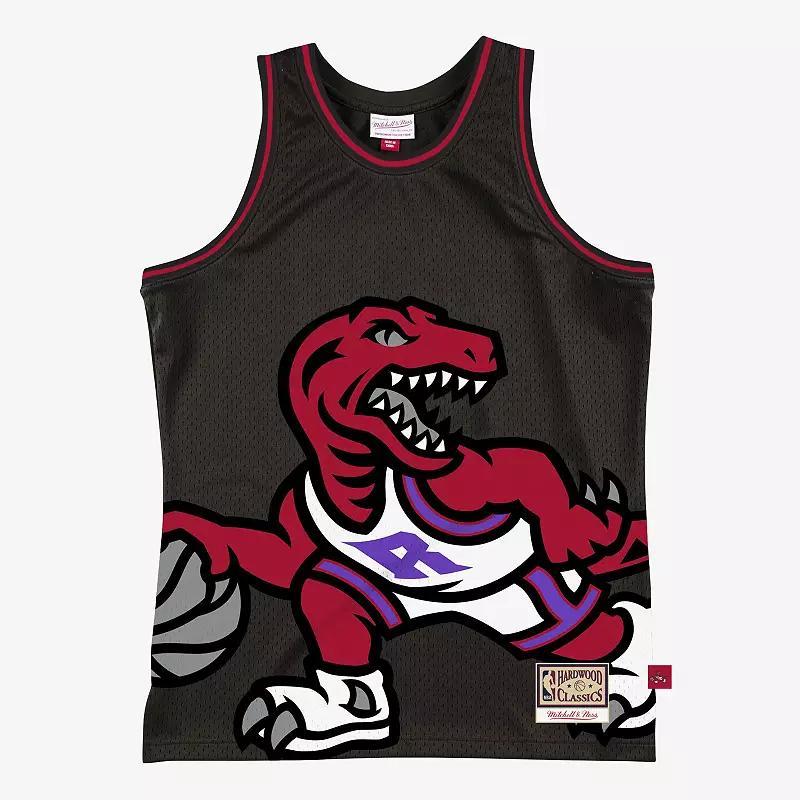 Mens Mitchell & Ness Black Toronto Raptors Hardwood Classics Blown Out Fashion Jersey Product Image