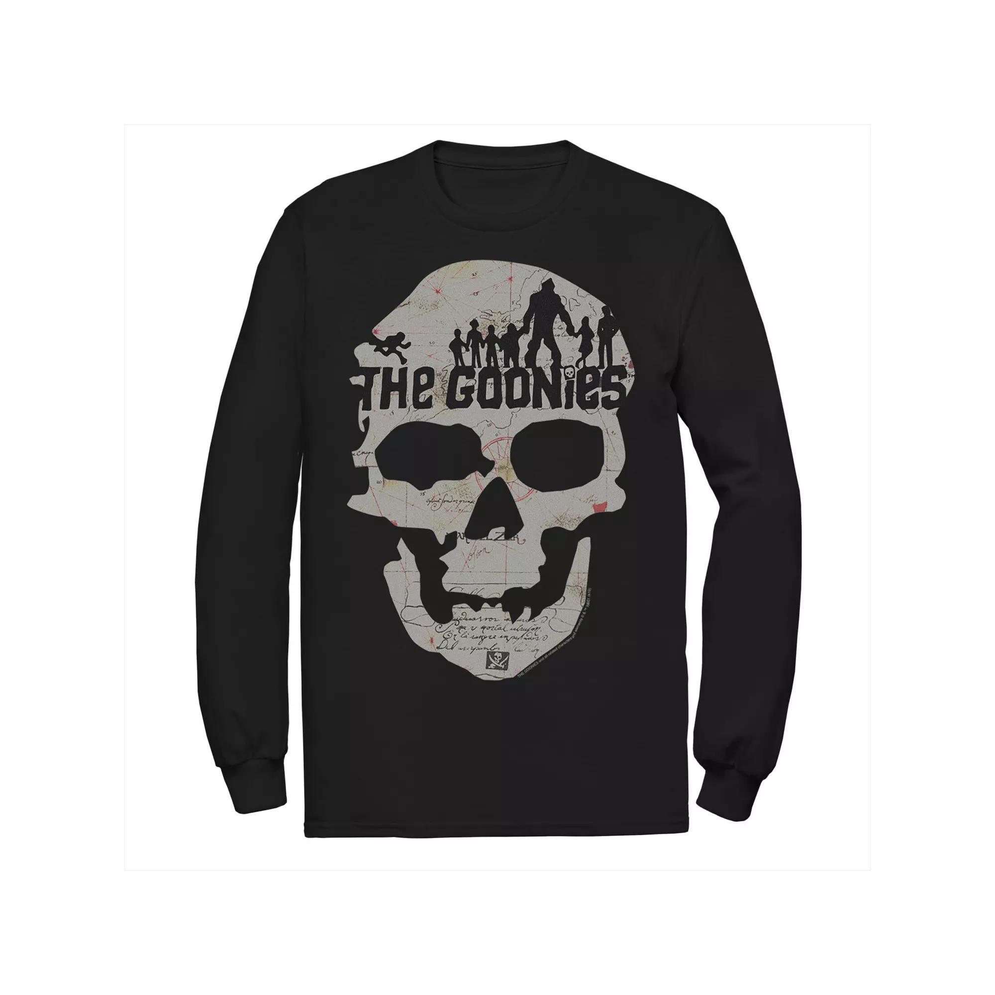Men's The Goonies Skeleton Map Poster Tee,  Product Image