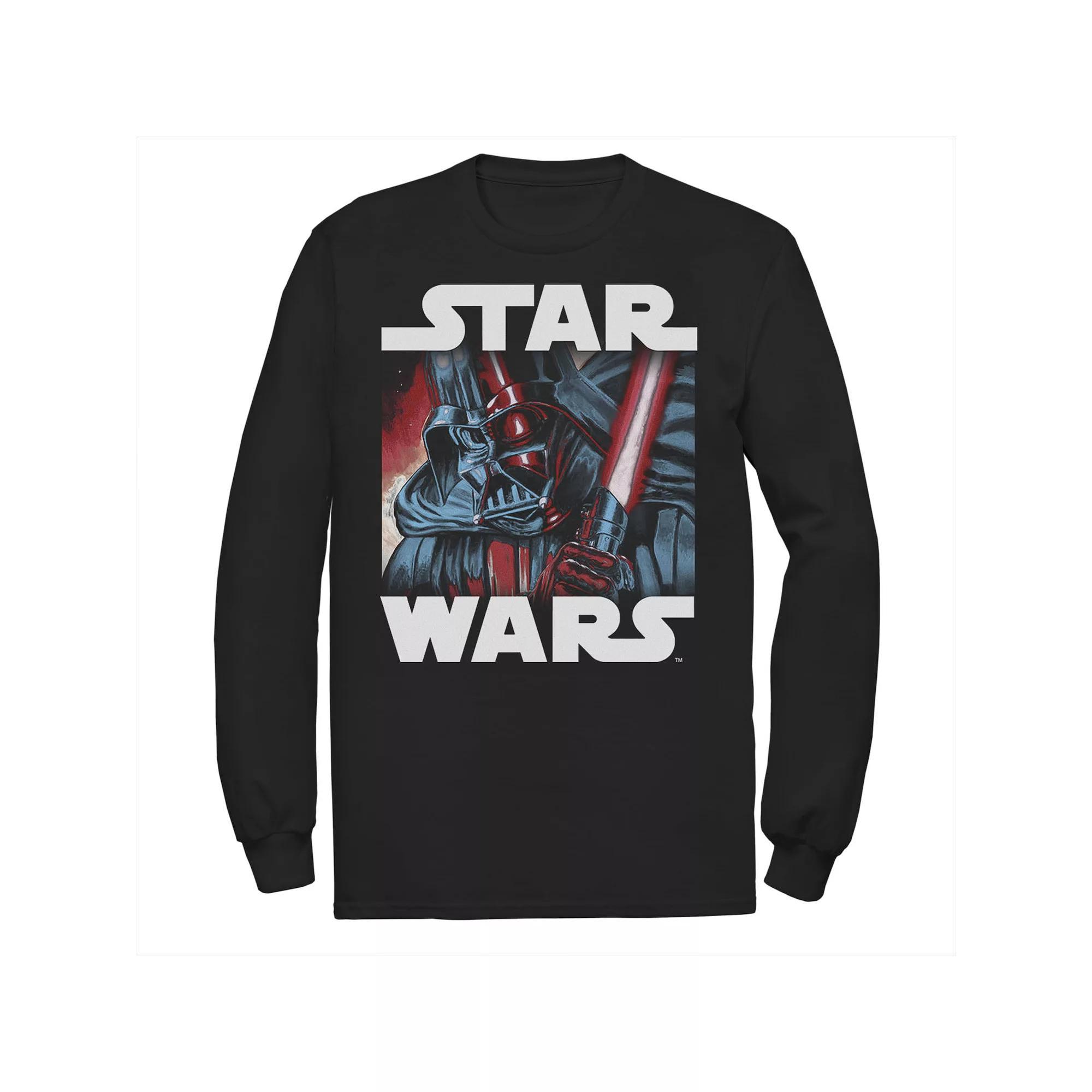 Men's Star Wars Darth Vader Saber Up Close and Personal Tee,  Product Image