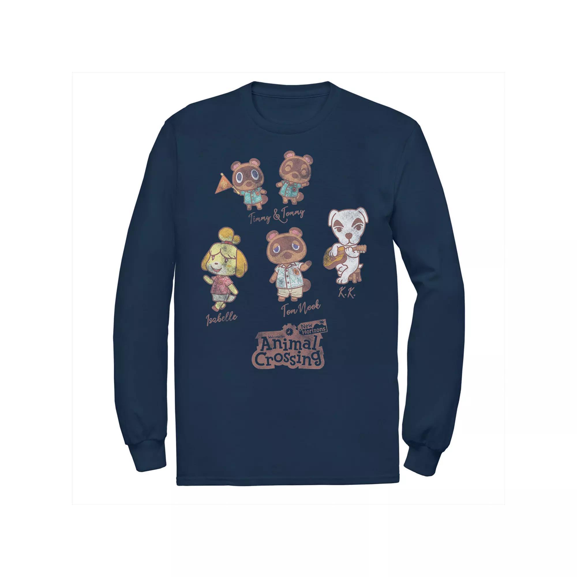 Men's Nintendo Character Textbook Group Shot Text Tee,  Product Image