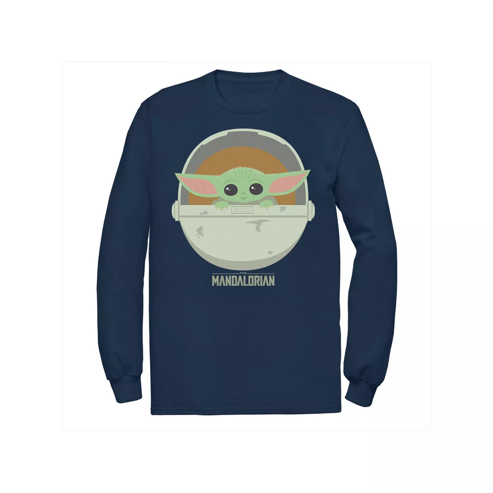 Men's Star Wars The Mandalorian The Child Bassinet Portrait Tee,  Product Image