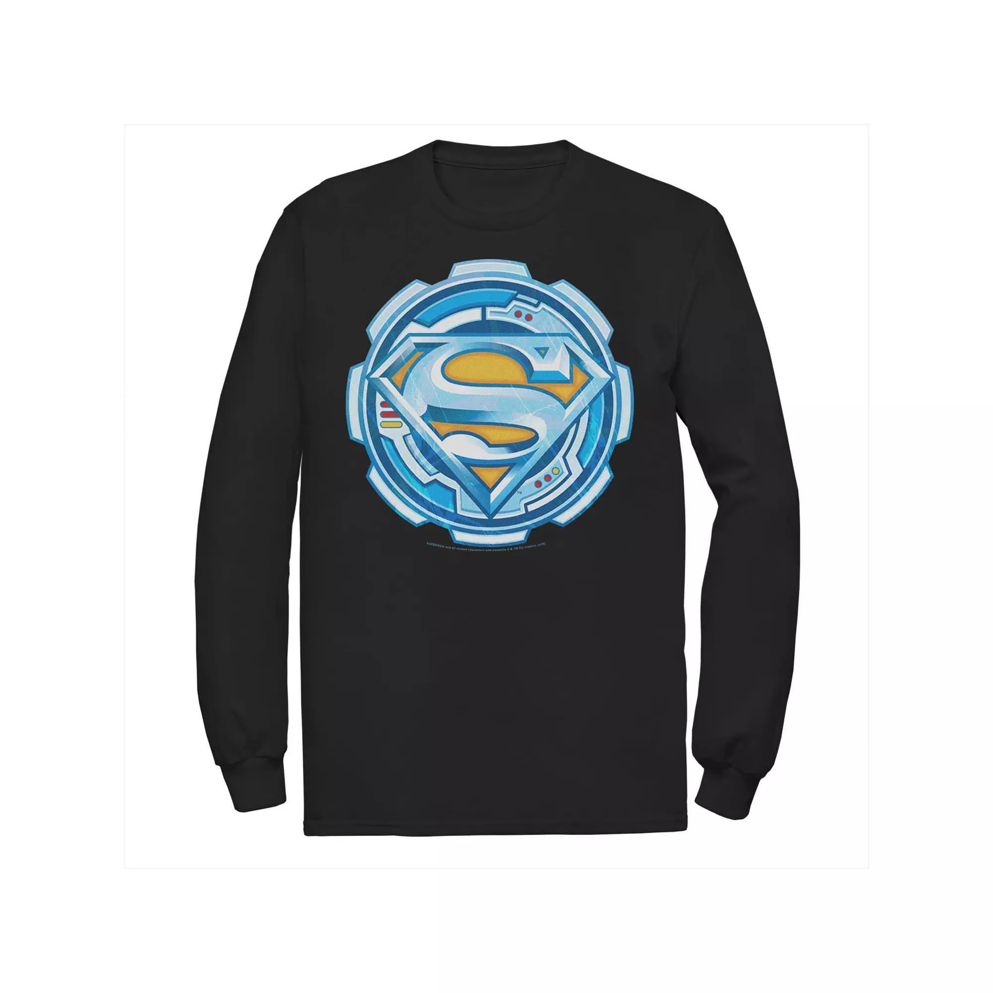 Men's Cartoon Network Adventure Time Finn & Jake Rainbow Banner Long Sleeve Tee,  Product Image