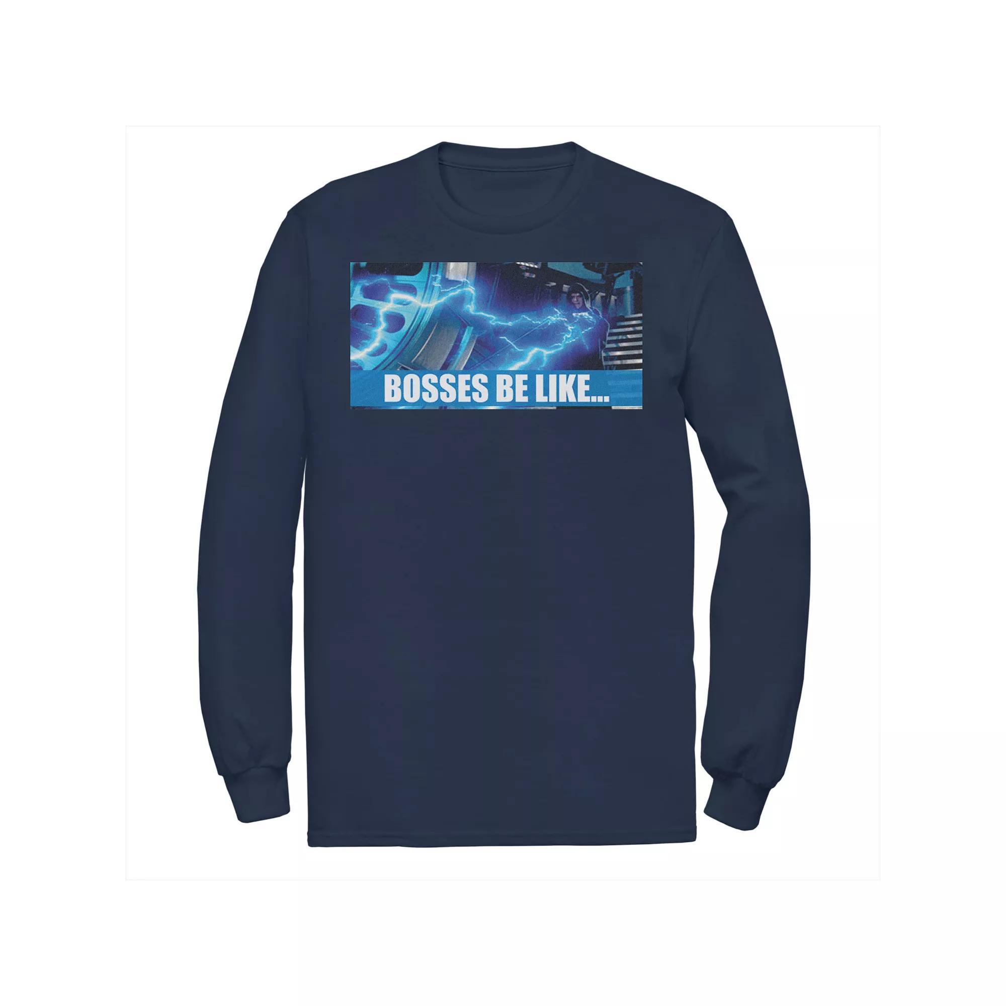 Men's Star Wars Bosses Be Like Meme Tee, Size: Small, Blue Product Image