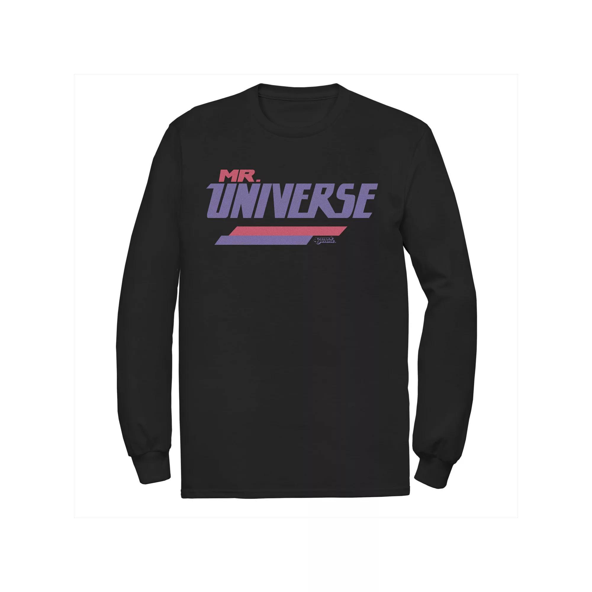 Men's Cartoon Network Steven Universe Iconic MR. UNIVERSE Long Sleeve Tee,  Product Image