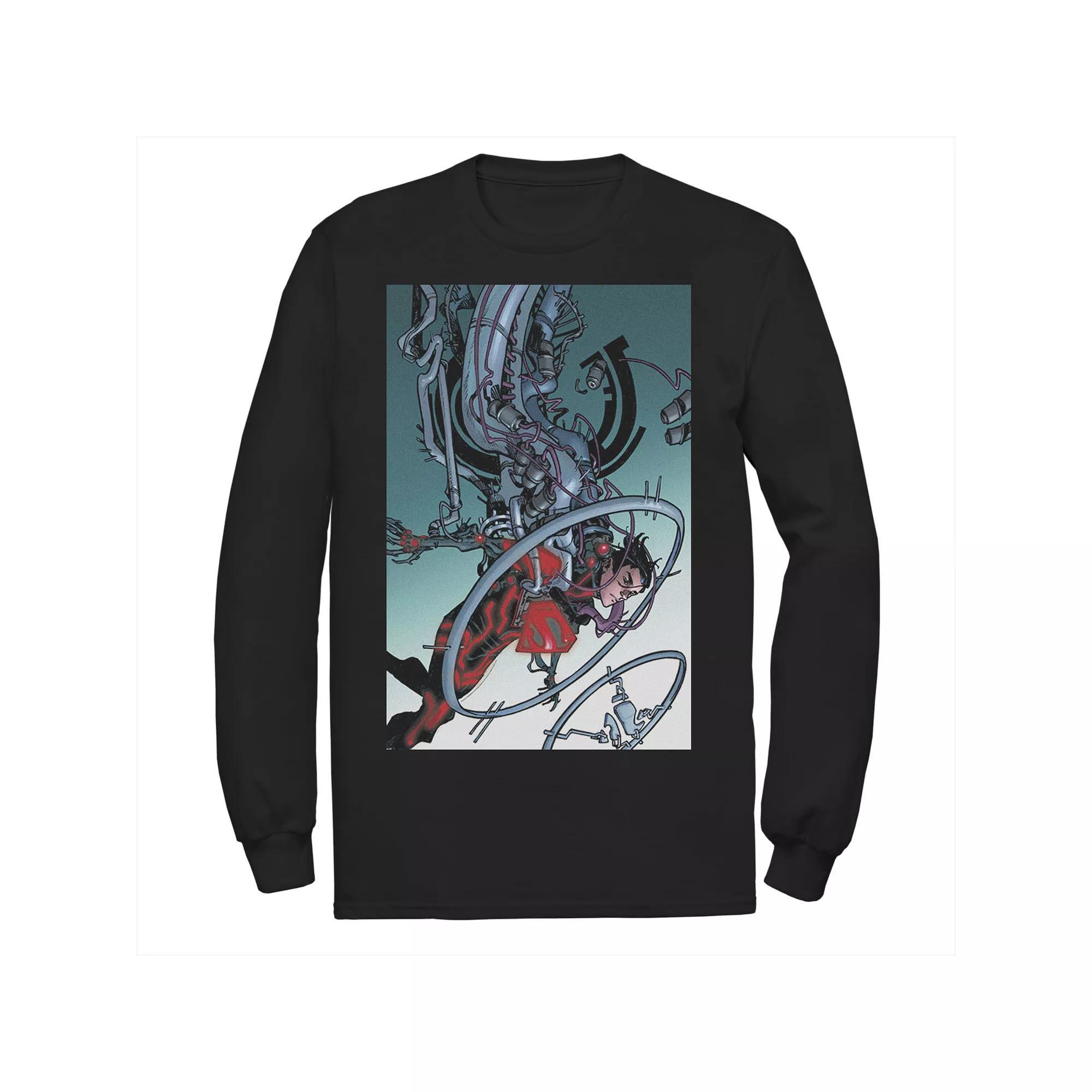 Men's DC Comics Superman Mechanics Comic Poster Tee,  Product Image