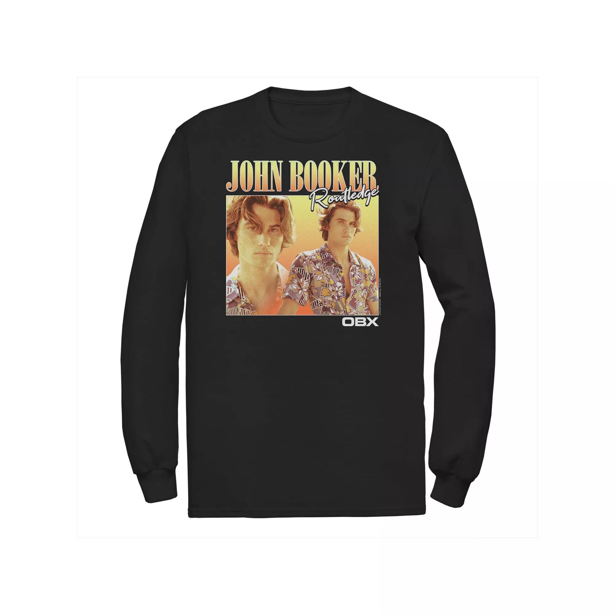 Men's Wavy Mountain Line Art Circle Tee,  Product Image