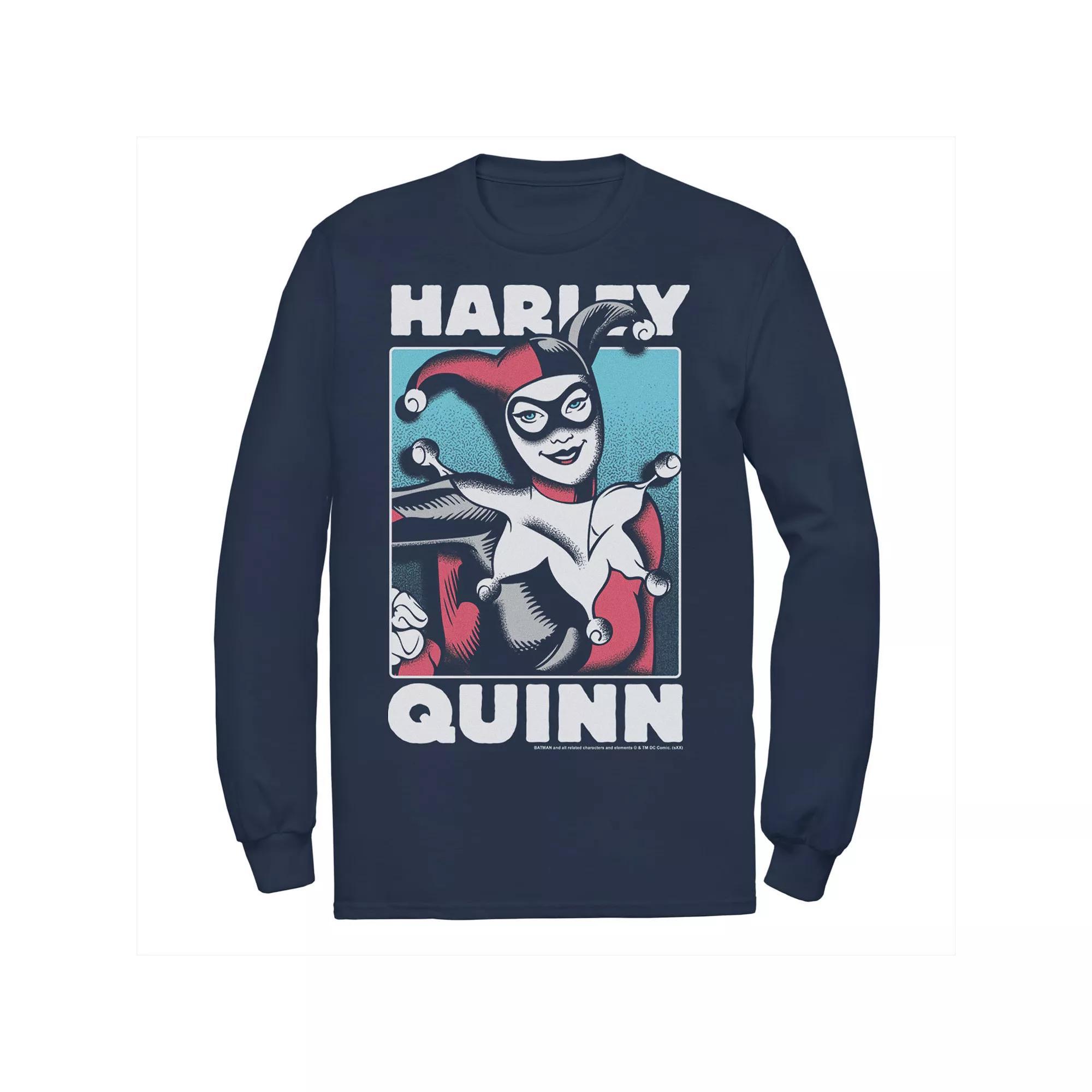 Men's DC Comics Harley Quinn Portrait Tee,  Product Image
