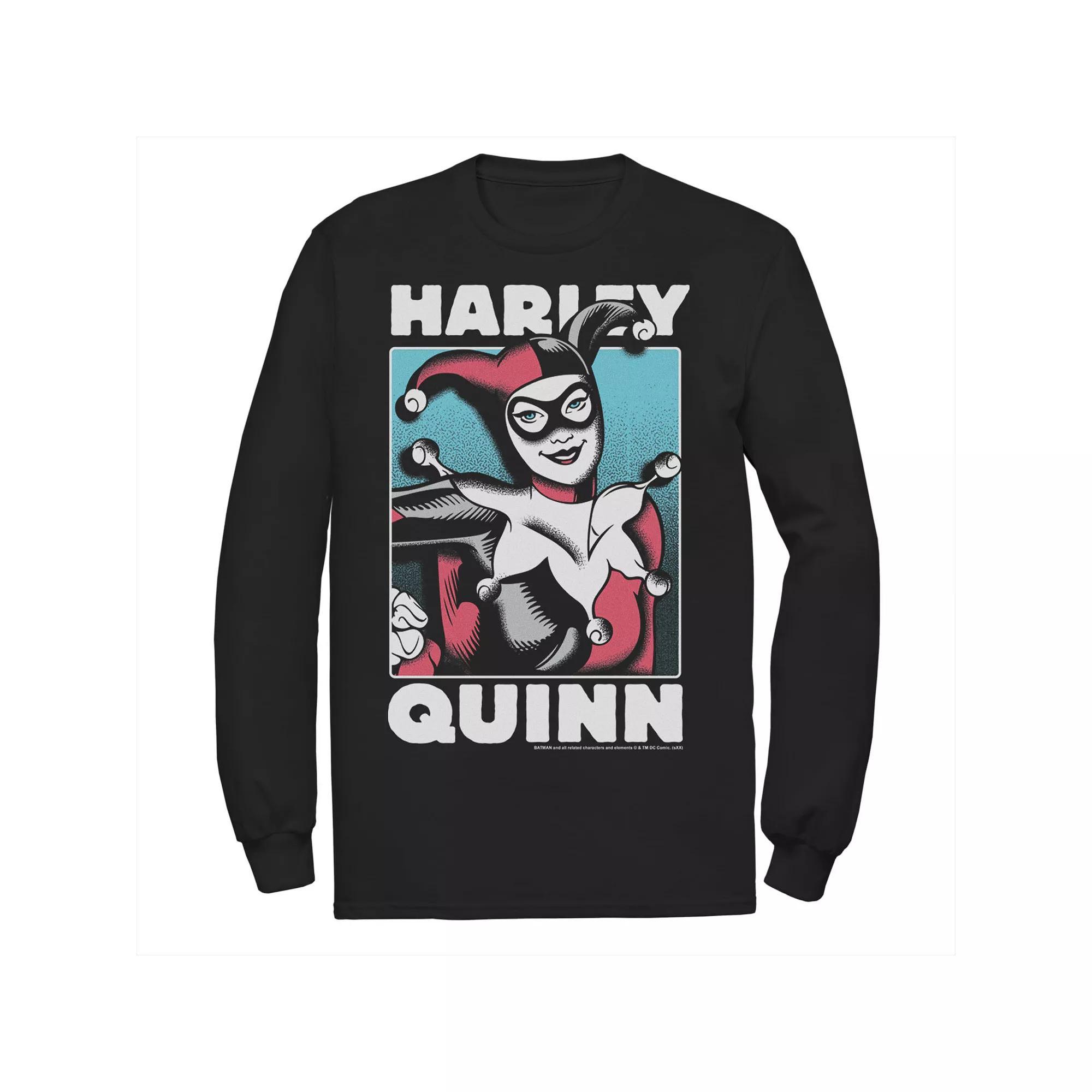 Men's DC Comics Harley Quinn Portrait Tee,  Product Image