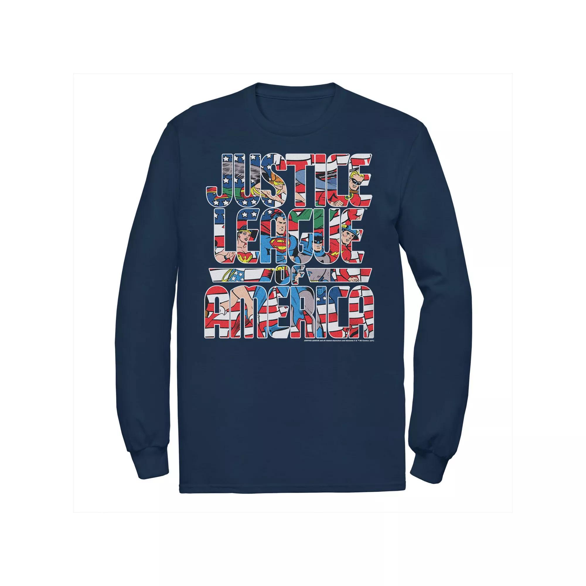 Men's National Lampoon's Christmas Vacation Logo Ugly Sweater Graphic Tee, Size: XL, Blue Product Image