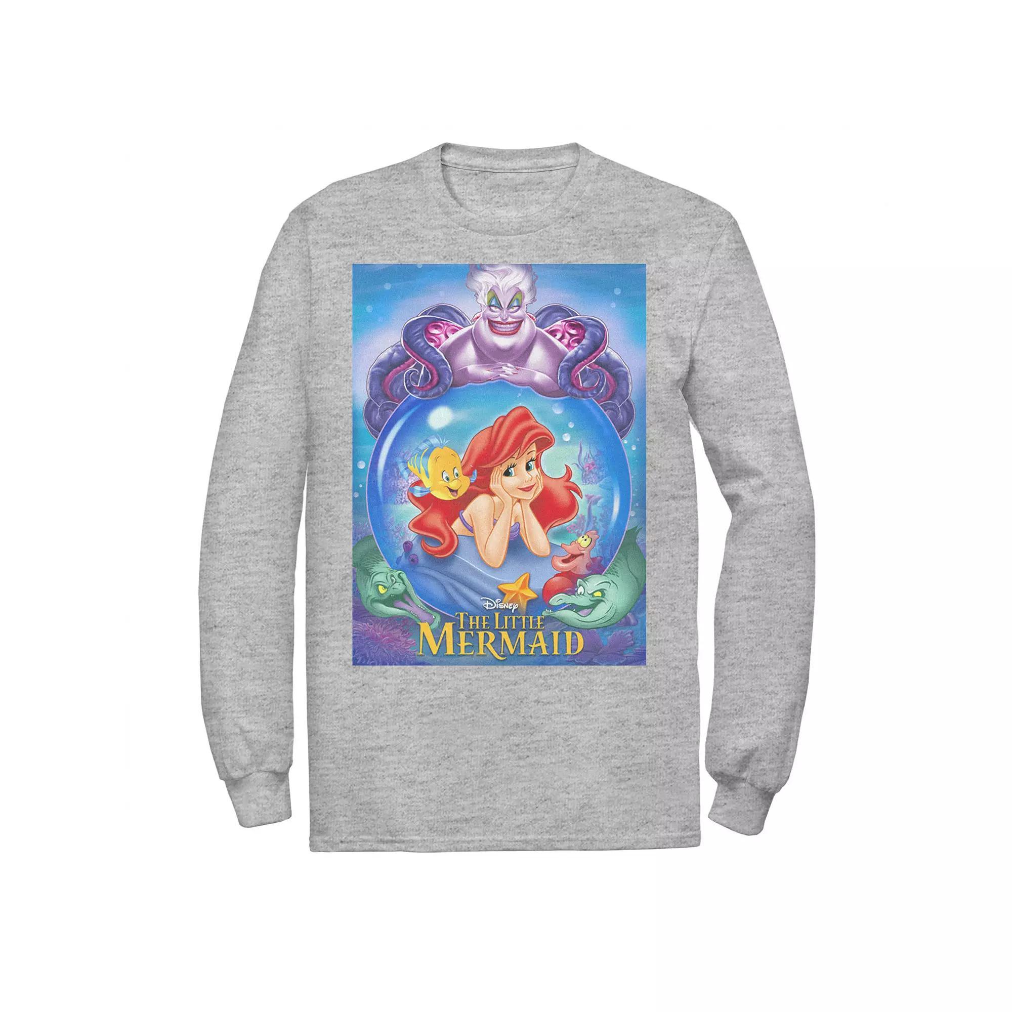 Disney's The Little Mermaid Ariel And Ursula Men's Poster Tee,  Product Image