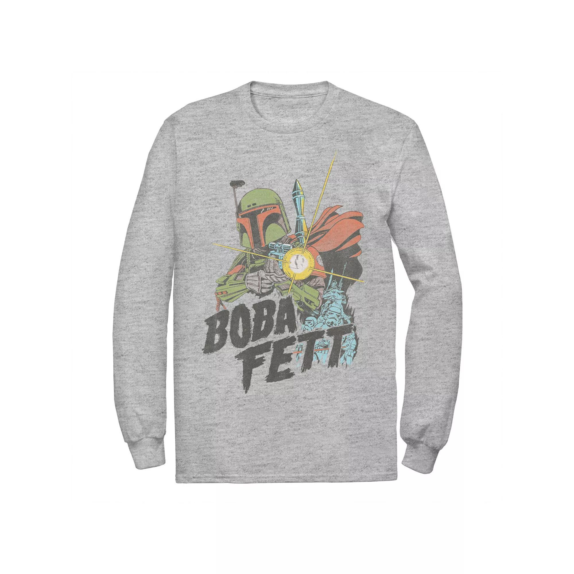 Men's Star Wars Boba Fett Retro Portrait Tee,  Product Image