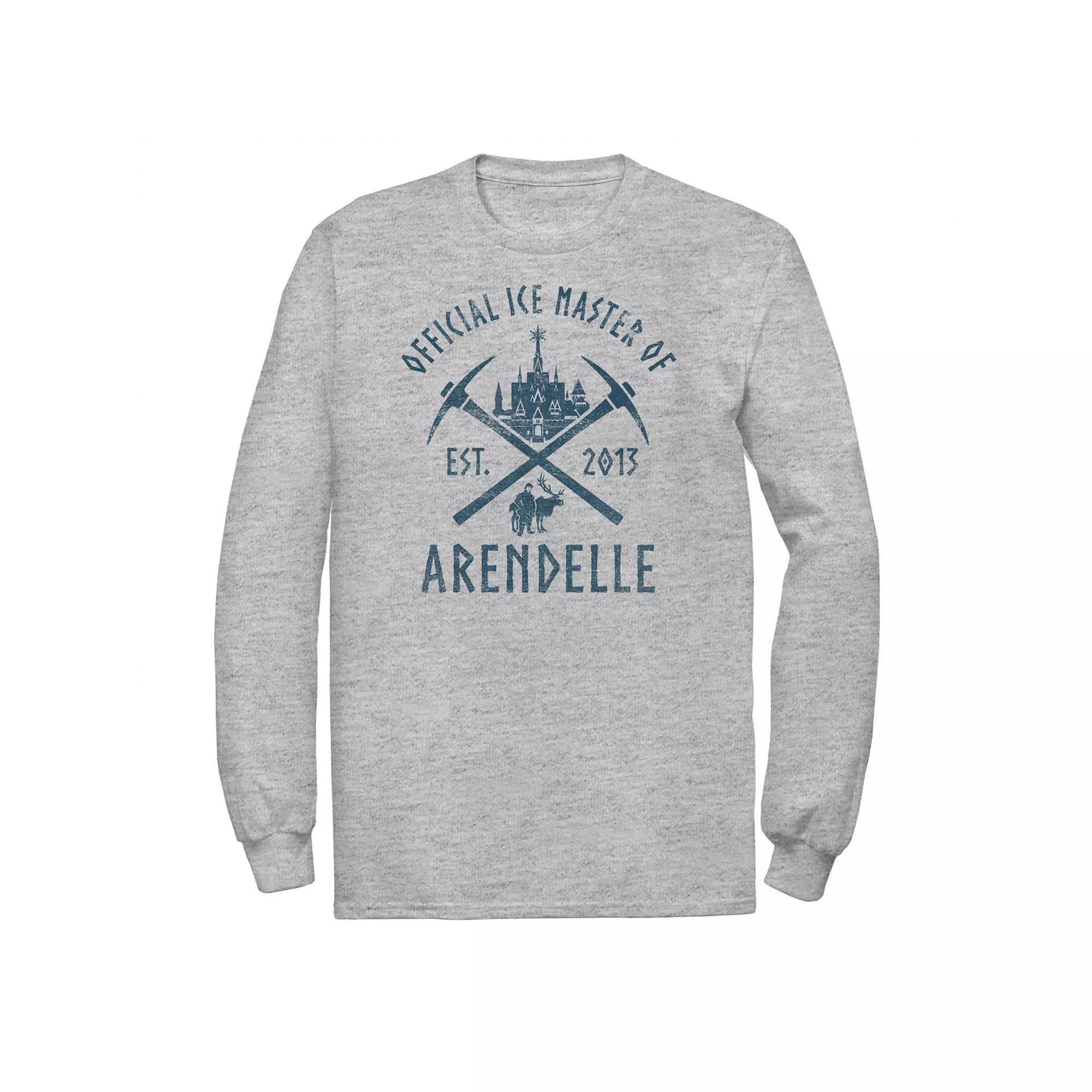 Disney's Frozen Big & Tall Ice Master Of Arendelle Long Sleeve Graphic Tee, Men's,  Product Image