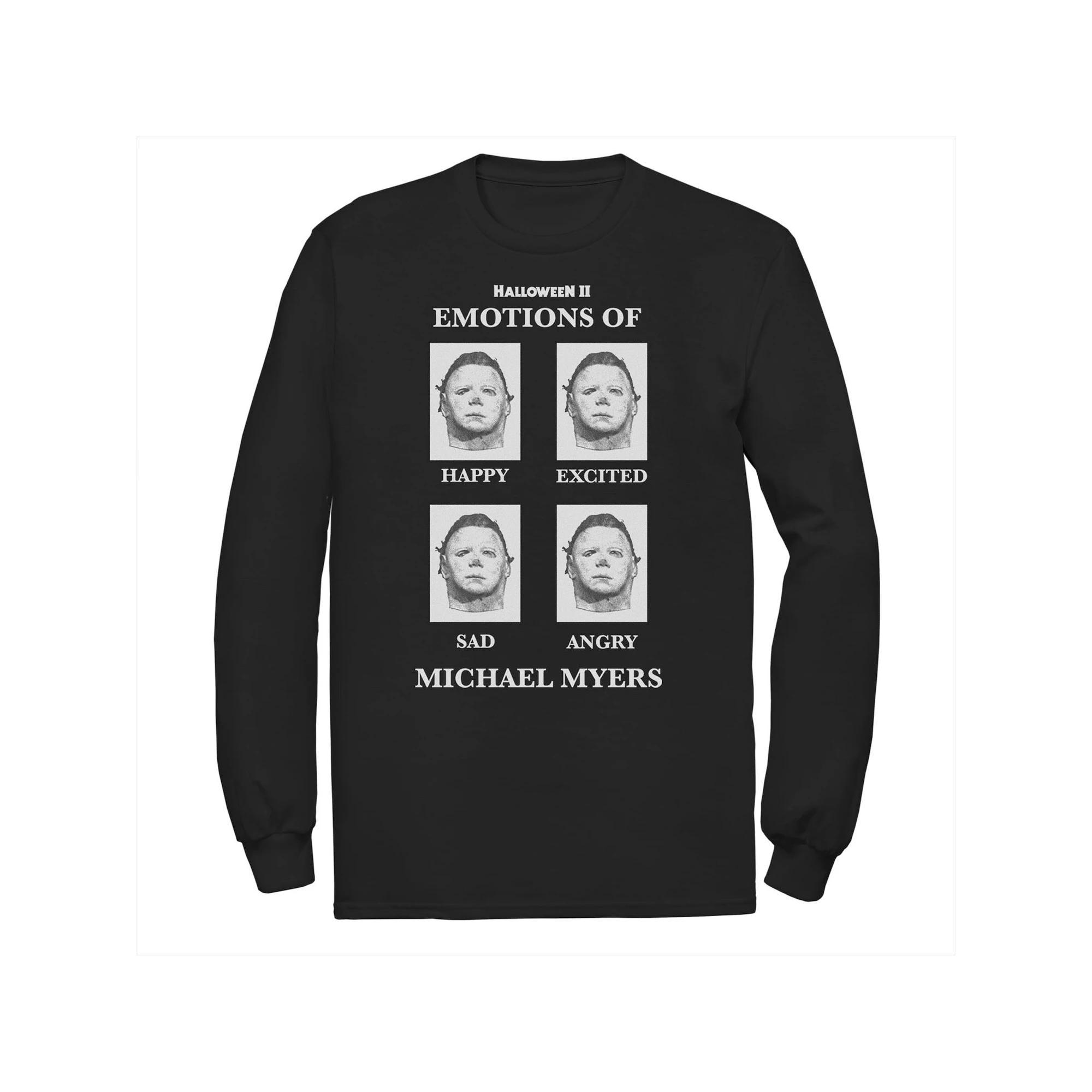 Big & Tall Halloween 2 Emotions Of Michael Myers Tee, Men's,  Product Image