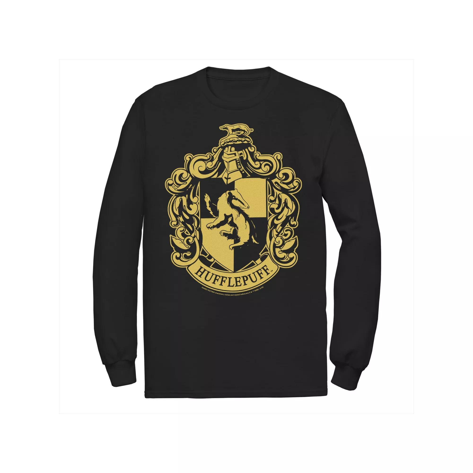 Men's Harry Potter Hufflepuff Simple House Crest Tee,  Product Image