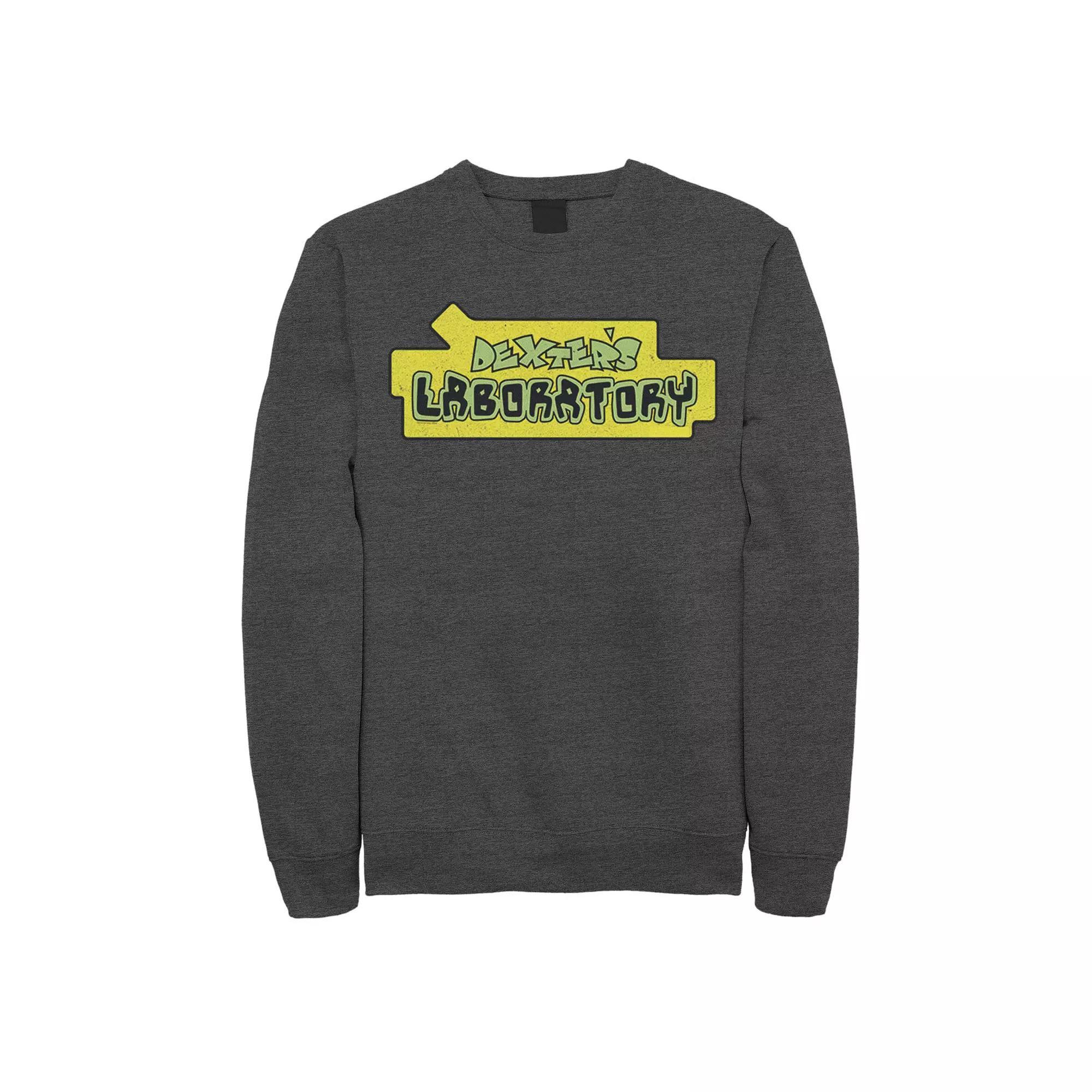 Men's Dexter's Laboratory Original Logo Fleece Top,  Product Image