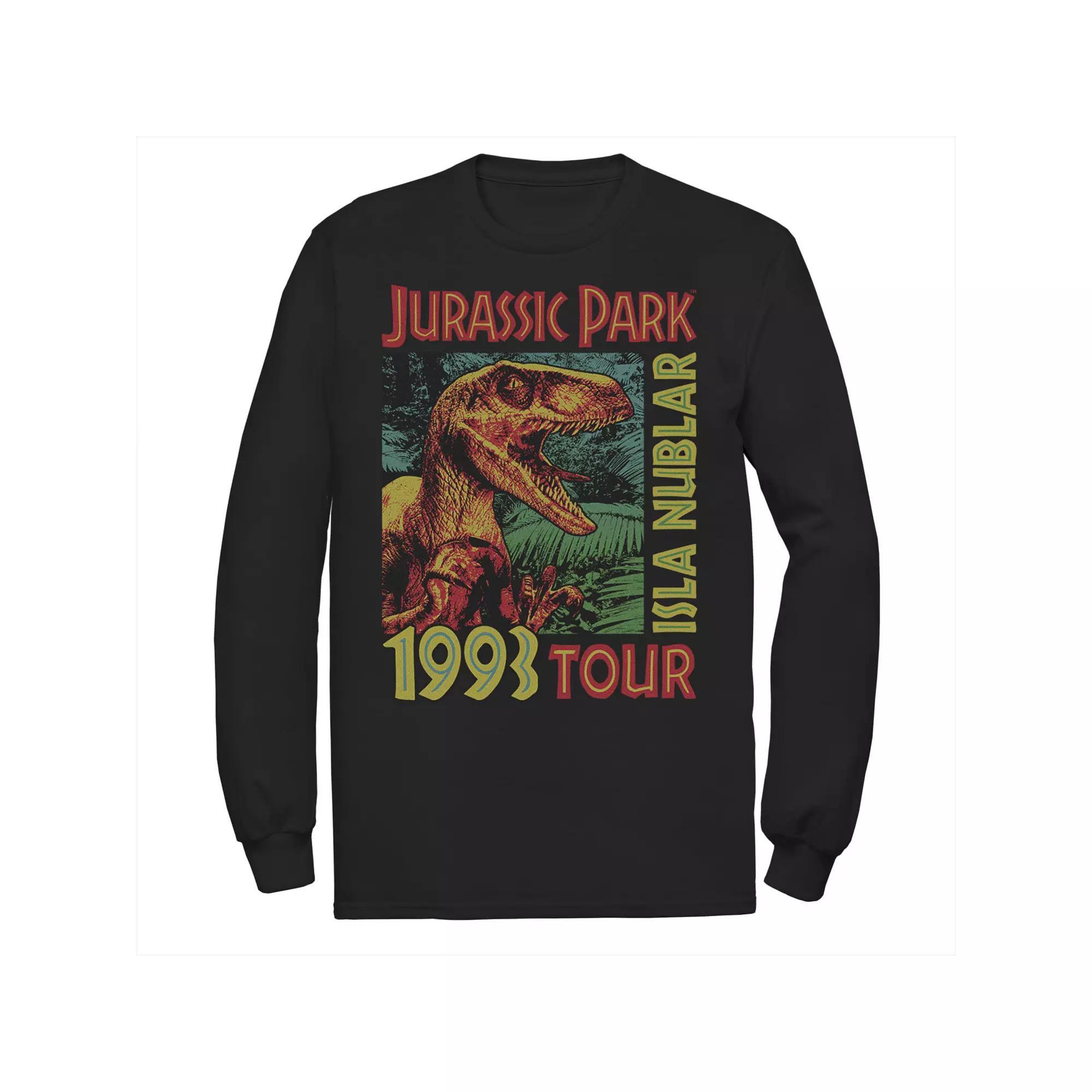 Men's Jurassic Park Isla Nublar 1993 Tour Poster Tee,  Product Image