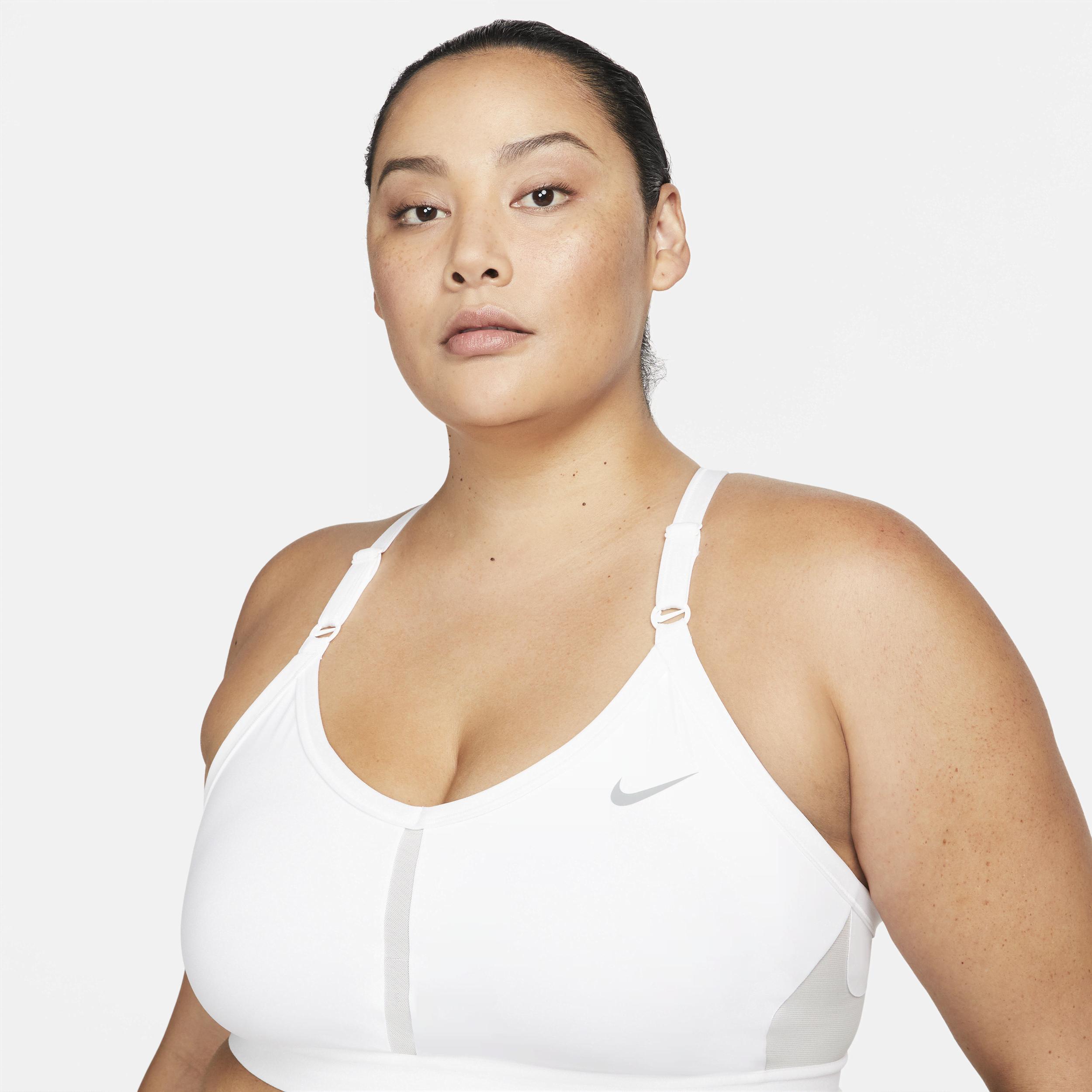 Nike Womens Indy Light-Support Padded V-Neck Sports Bra (Plus Size) Product Image