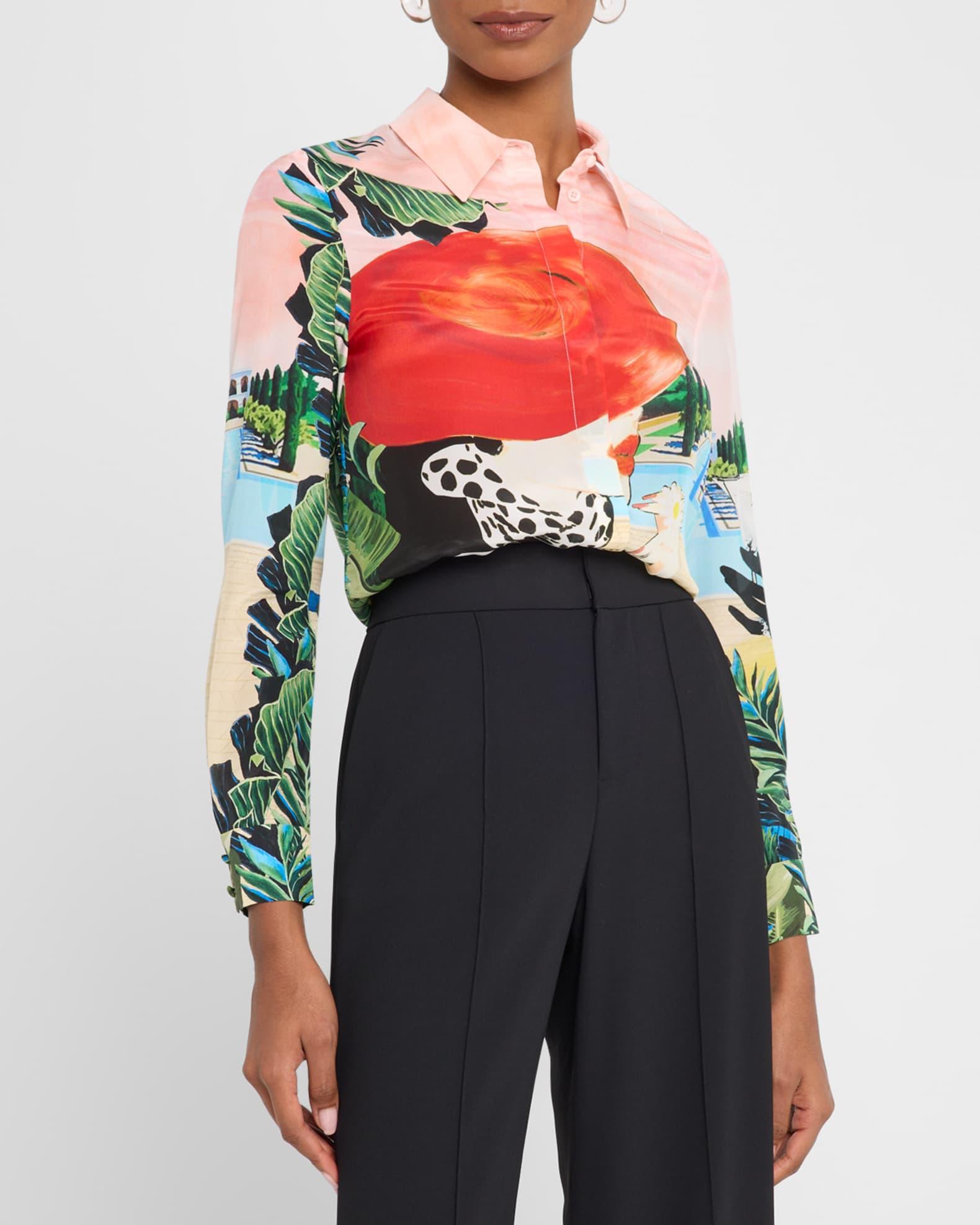 Palm Beach Willa Placket Top Product Image