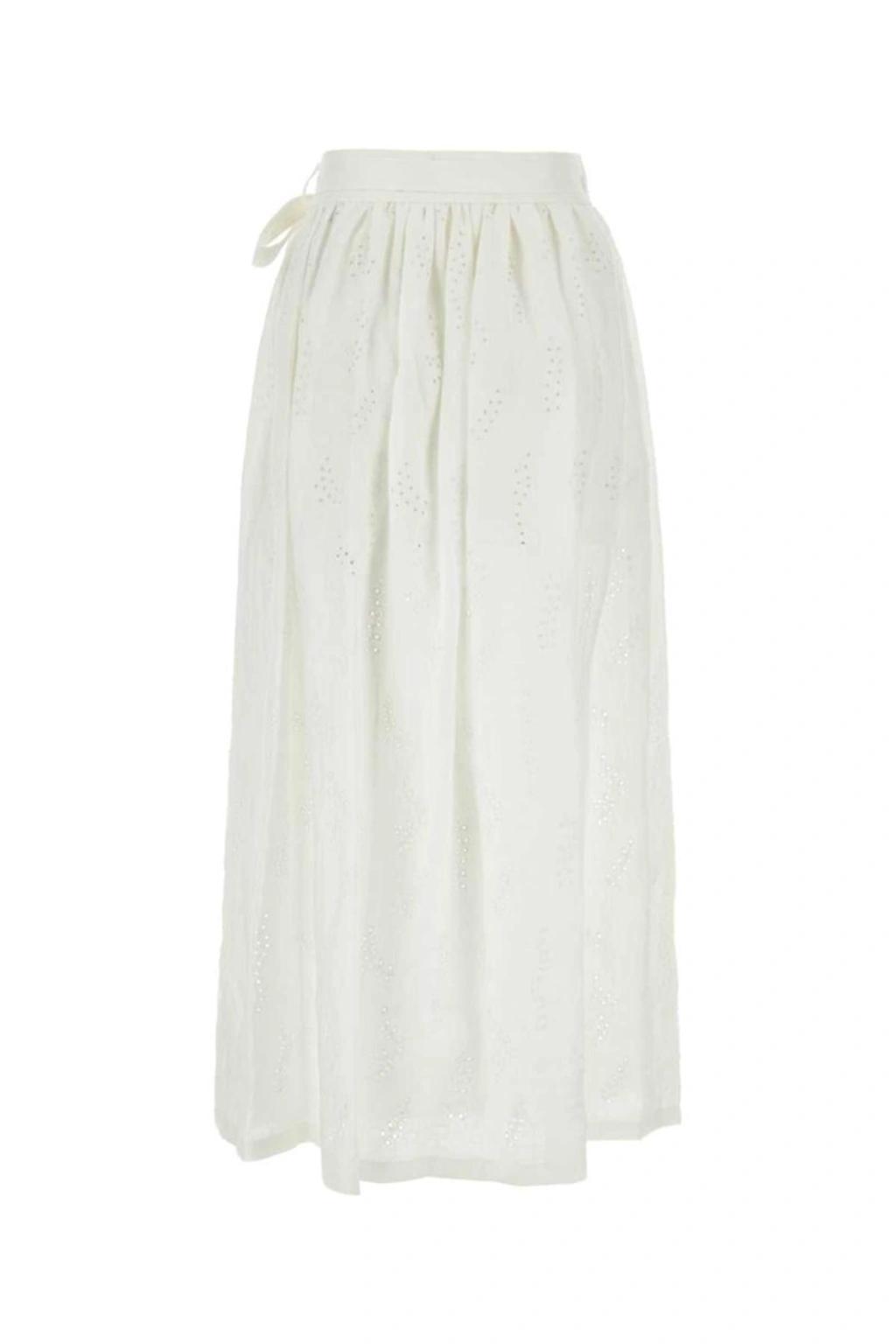 CHLOÉ Chloe Skirts In White Product Image