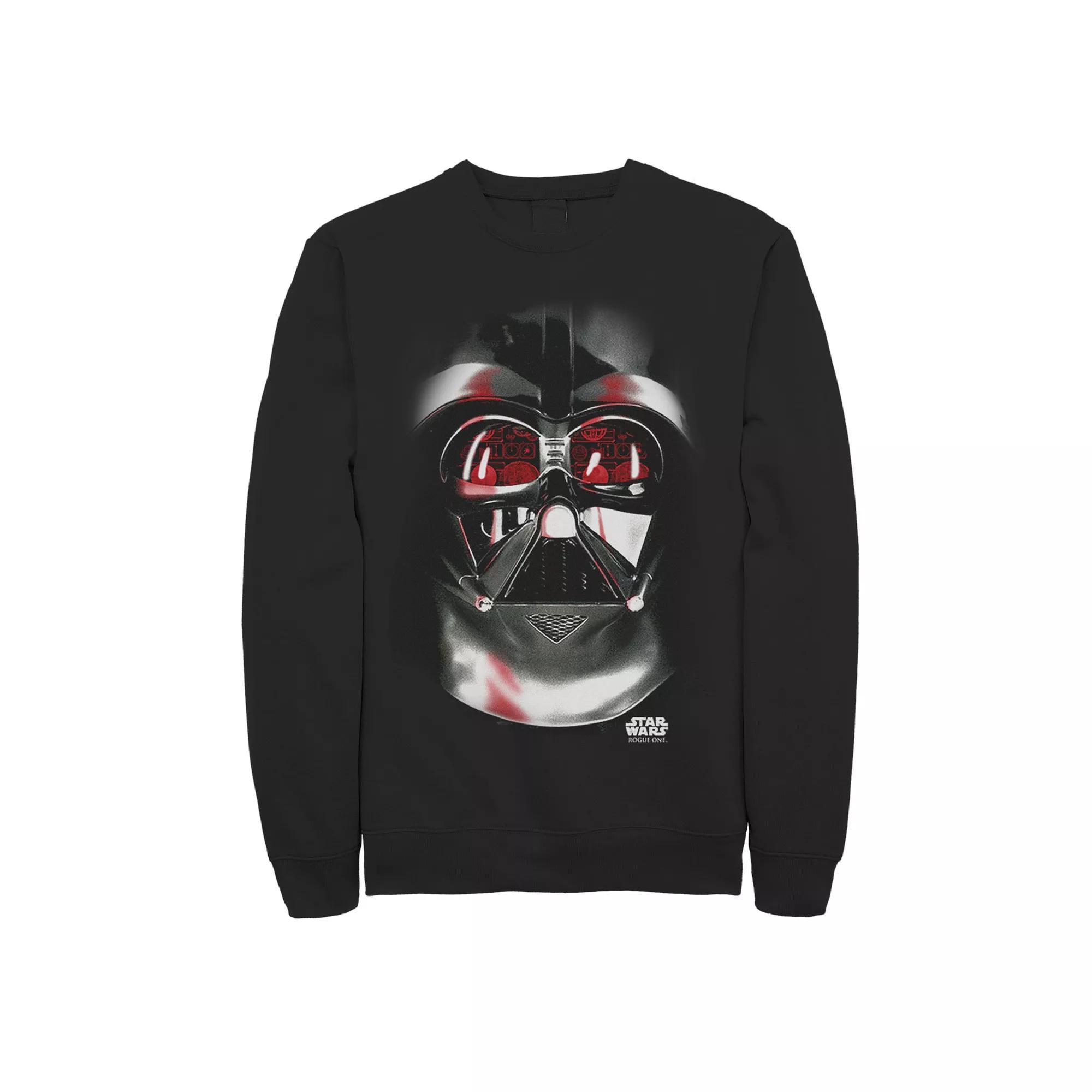 Men's Star Wars Darth Vader Mask Reflection Fleece,  Product Image