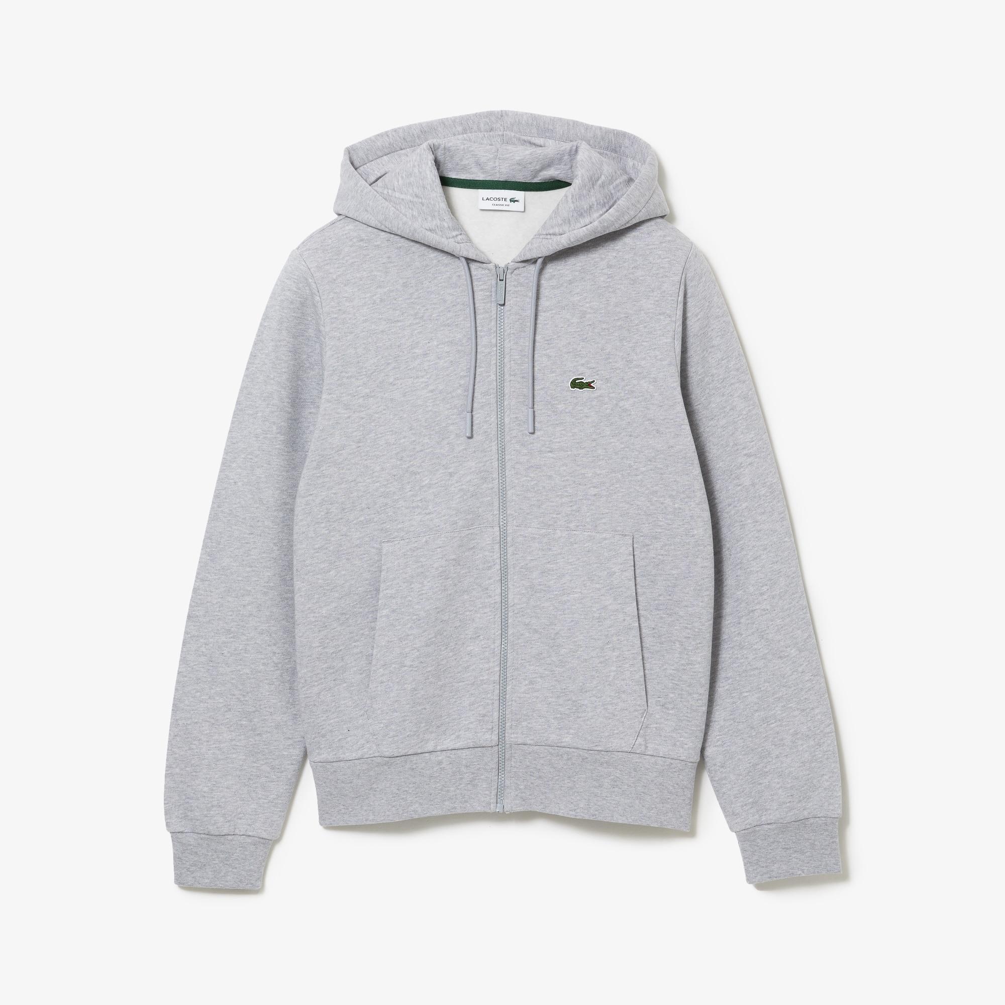 Men's Zip-Up Fleece Hoodie Product Image