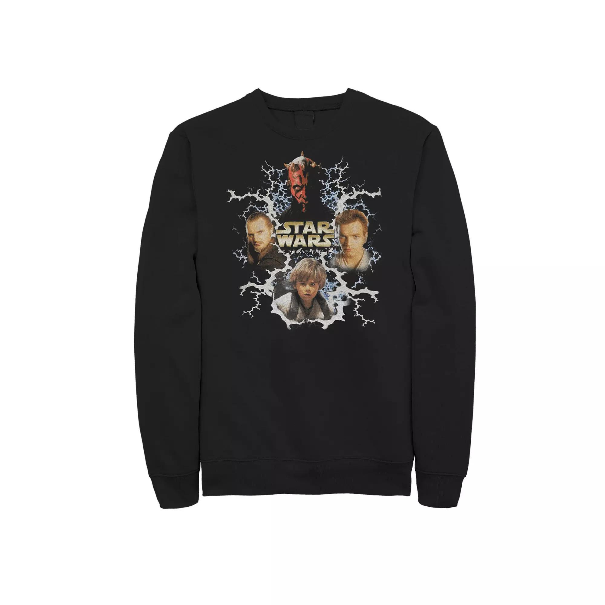 Big & Tall Star Wars Darth Maul Vintage Portrait Sweatshirt, Men's,  Product Image