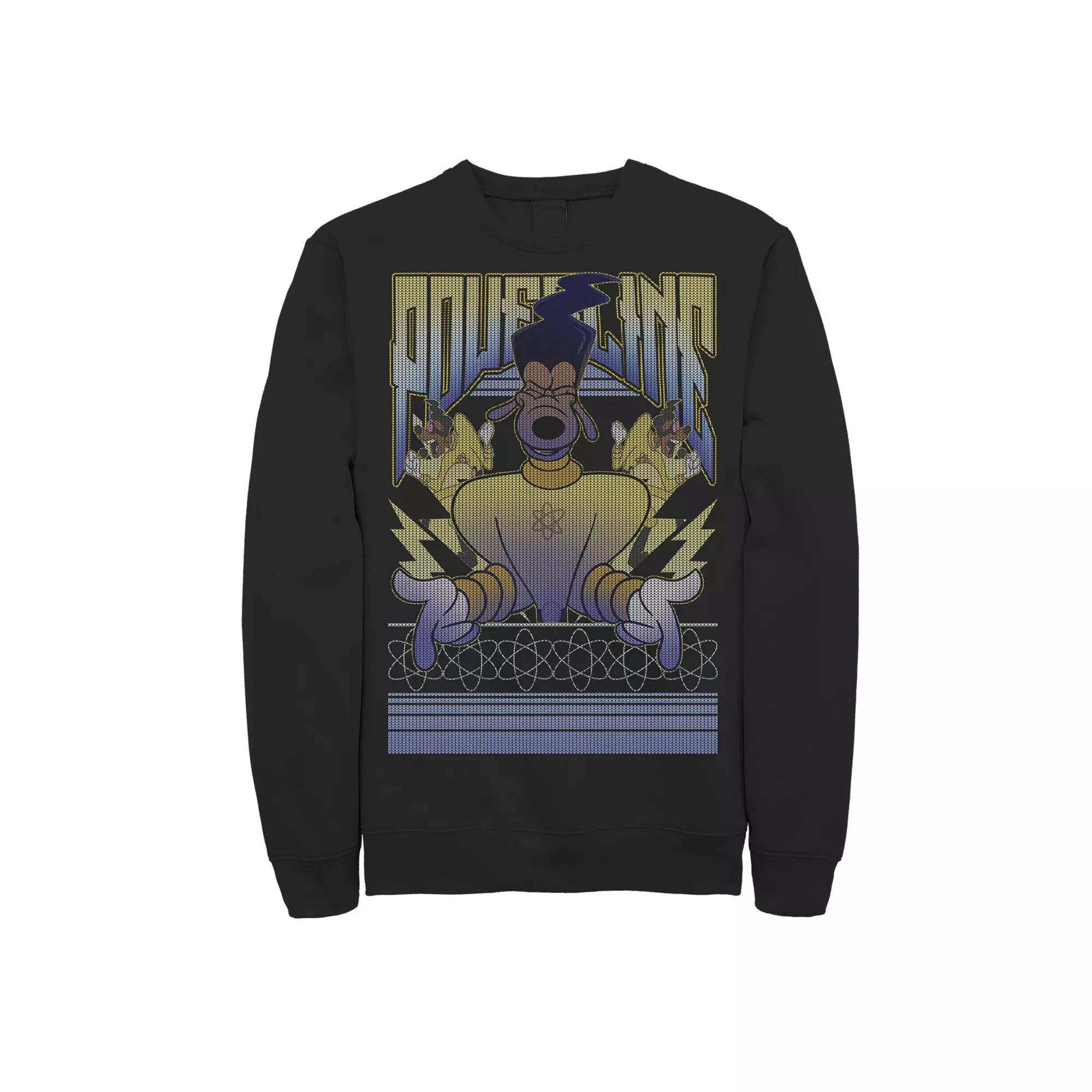 Disney's A Goofy Movie Powerline Ugly Christmas Sweater Men's Sweatshirt,  Product Image