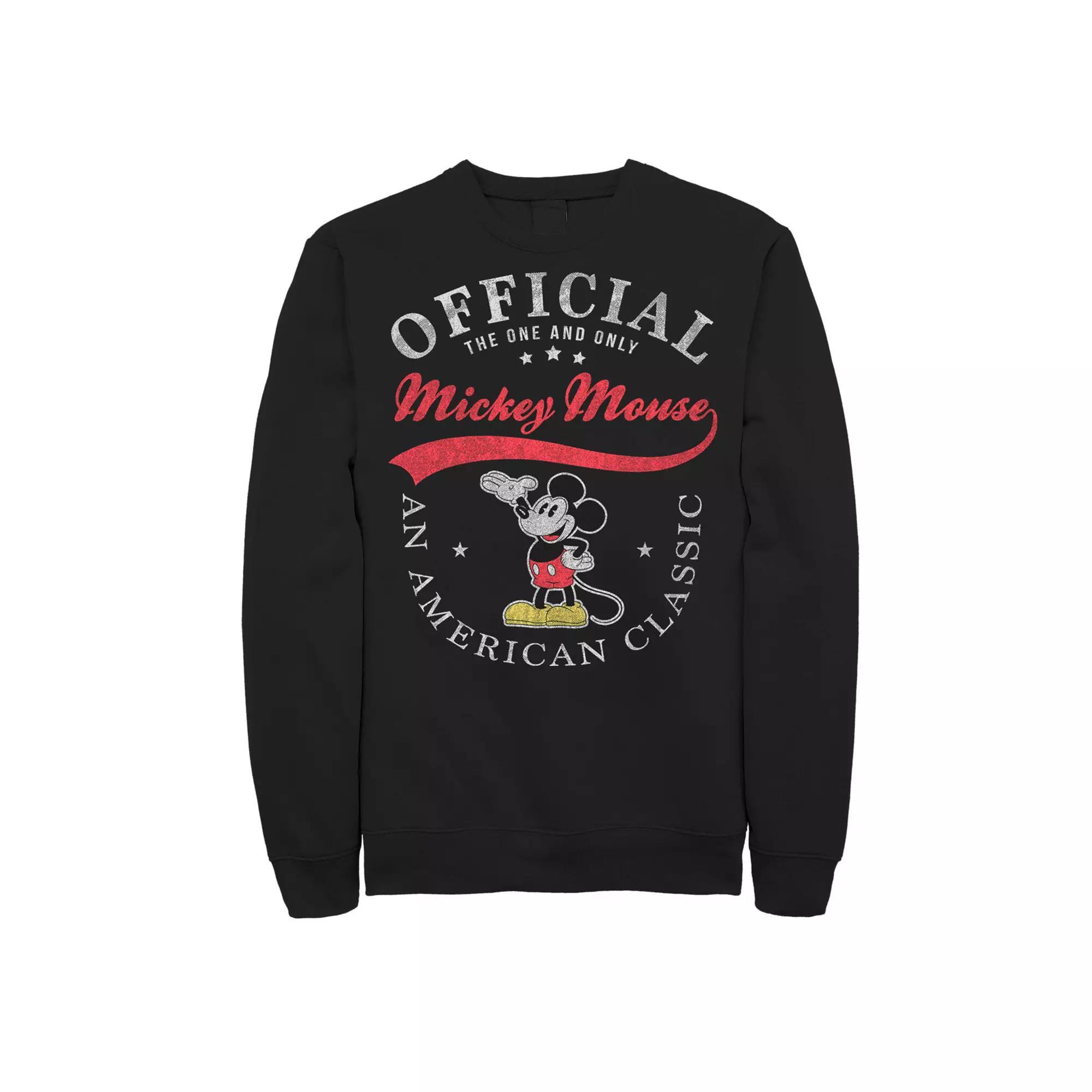 Men's Disney's Mickey Mouse An American Classic Sweatshirt,  Product Image