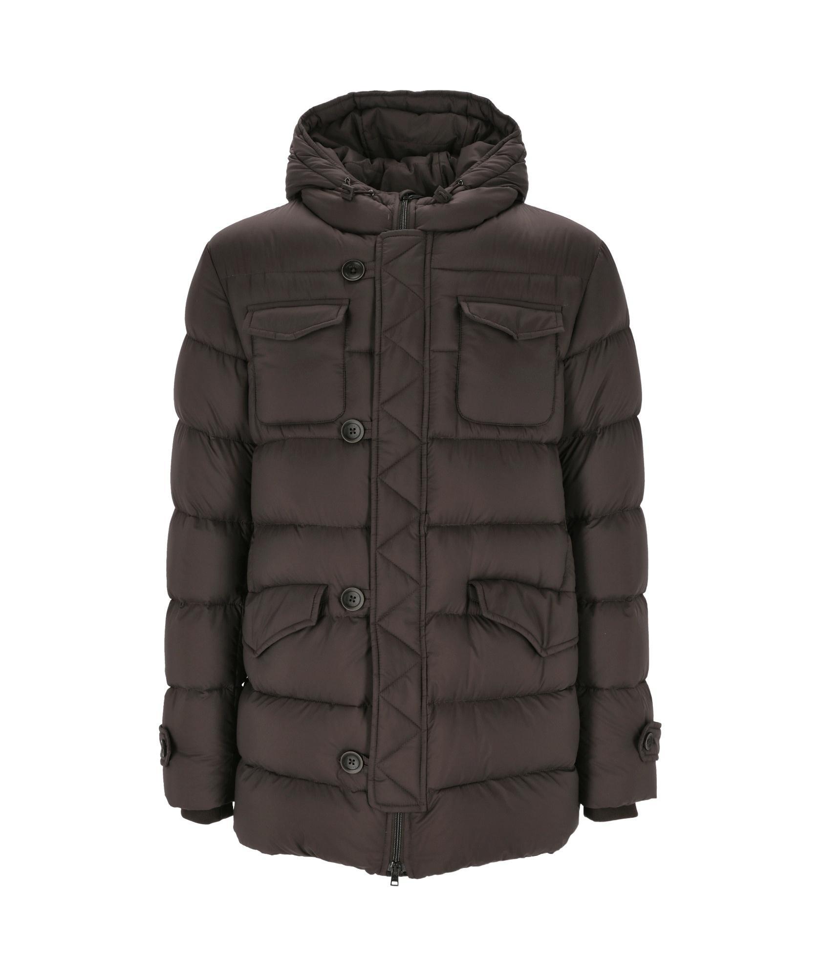 HERNO Down Jacket In Brown Product Image