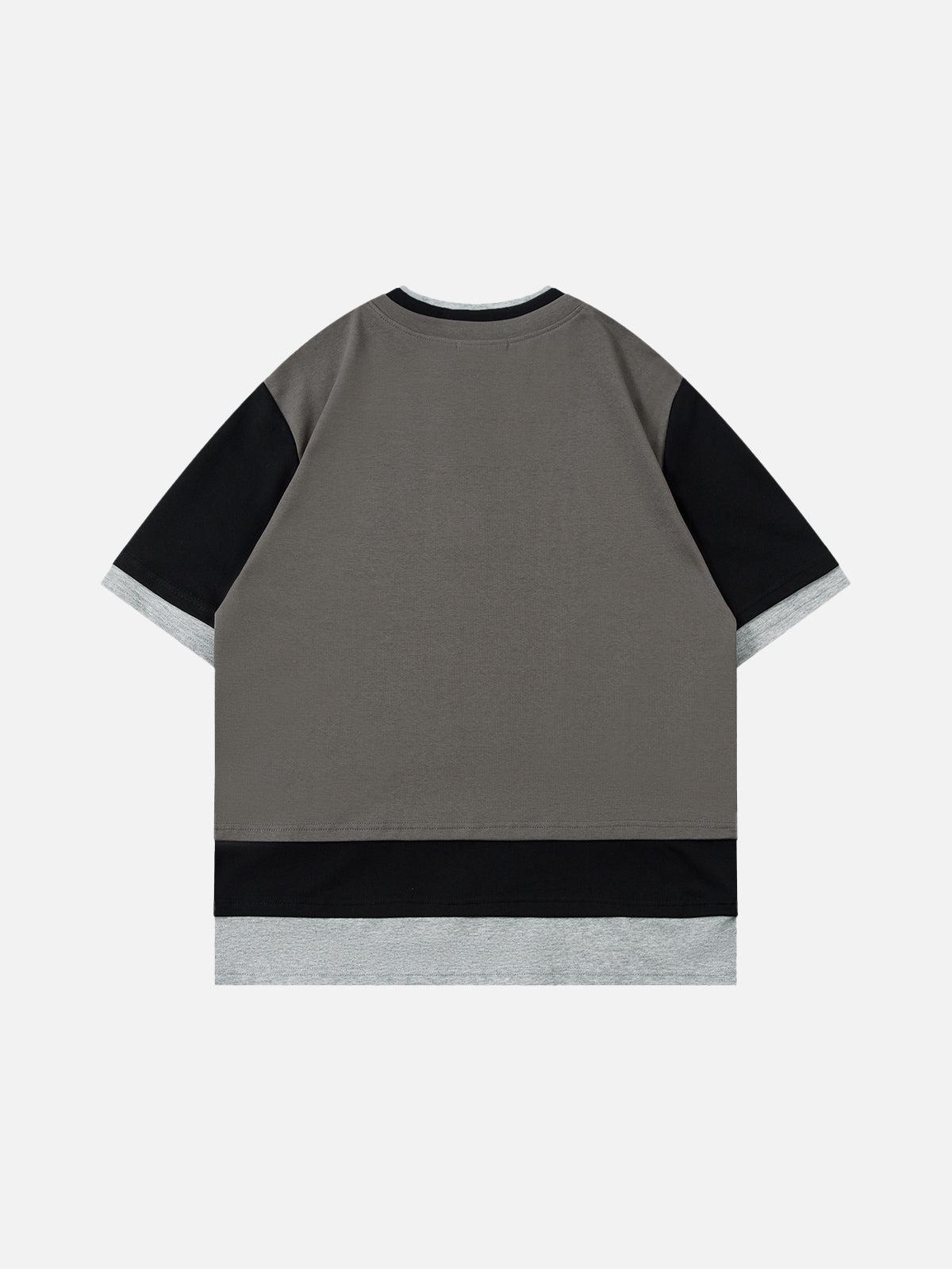 Aelfric Eden Color Blocking Two Layer Tee Product Image