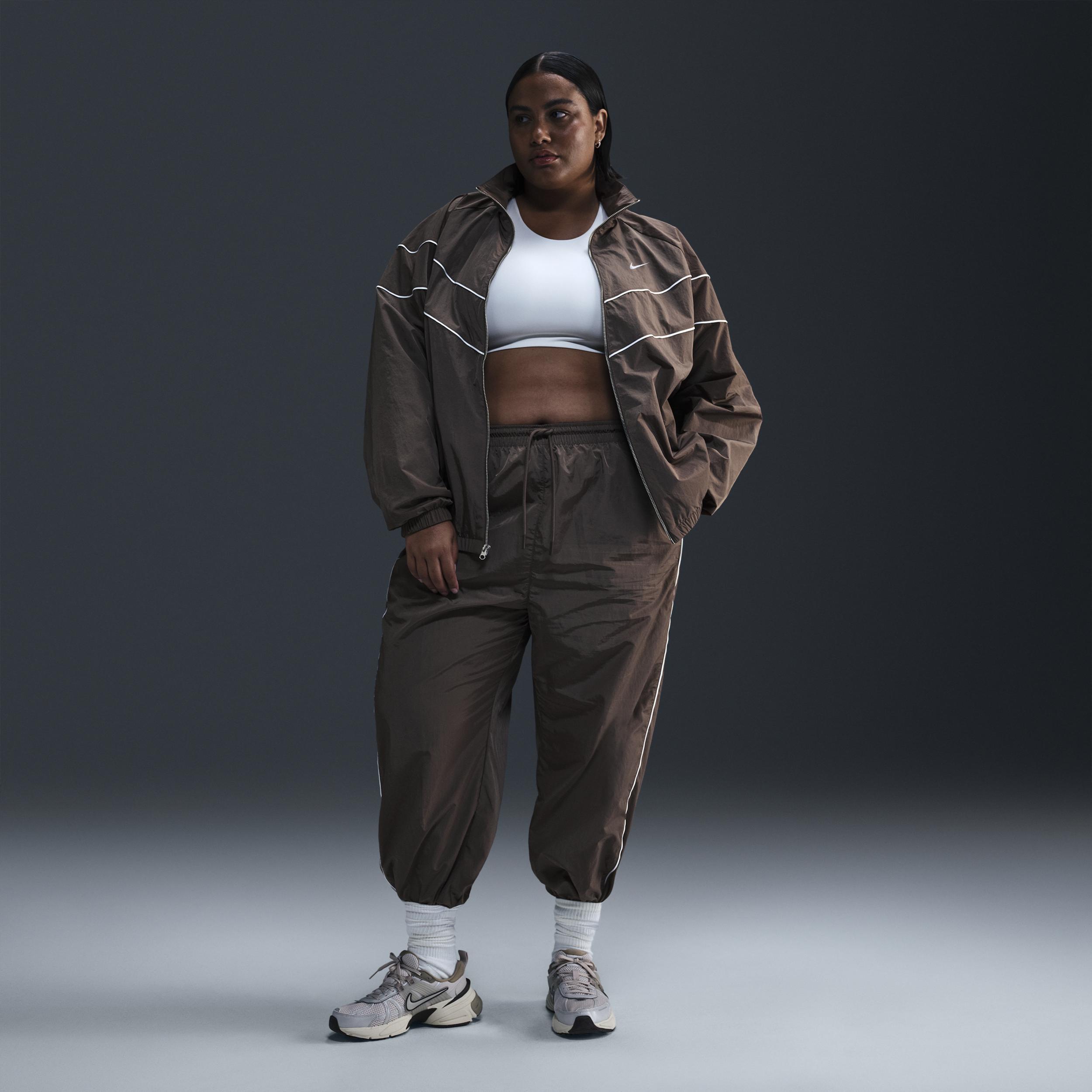 Nike Women's Windrunner High-Waisted Woven Open-Hem Pants (Plus Size) Product Image