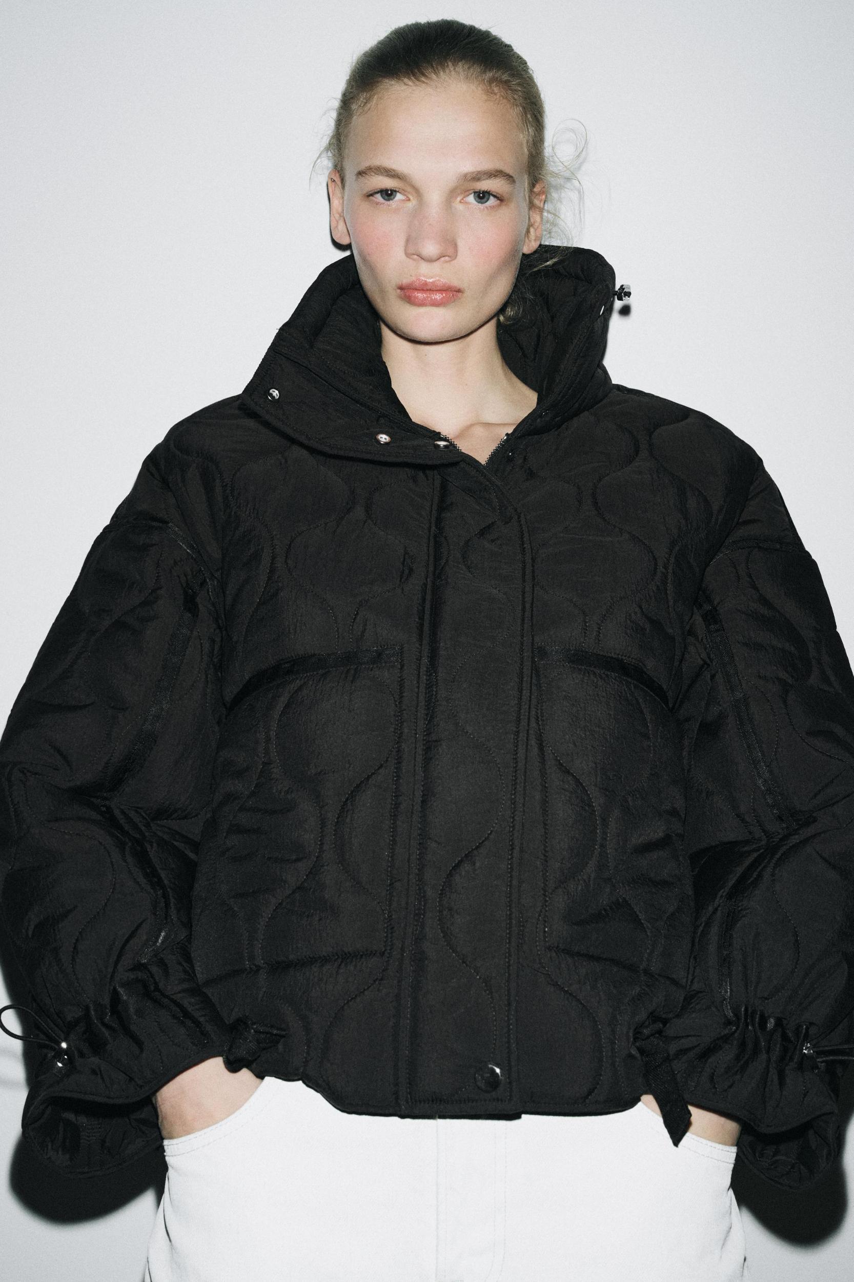 ZW COLLECTION QUILTED WATER REPELLENT JACKET Product Image