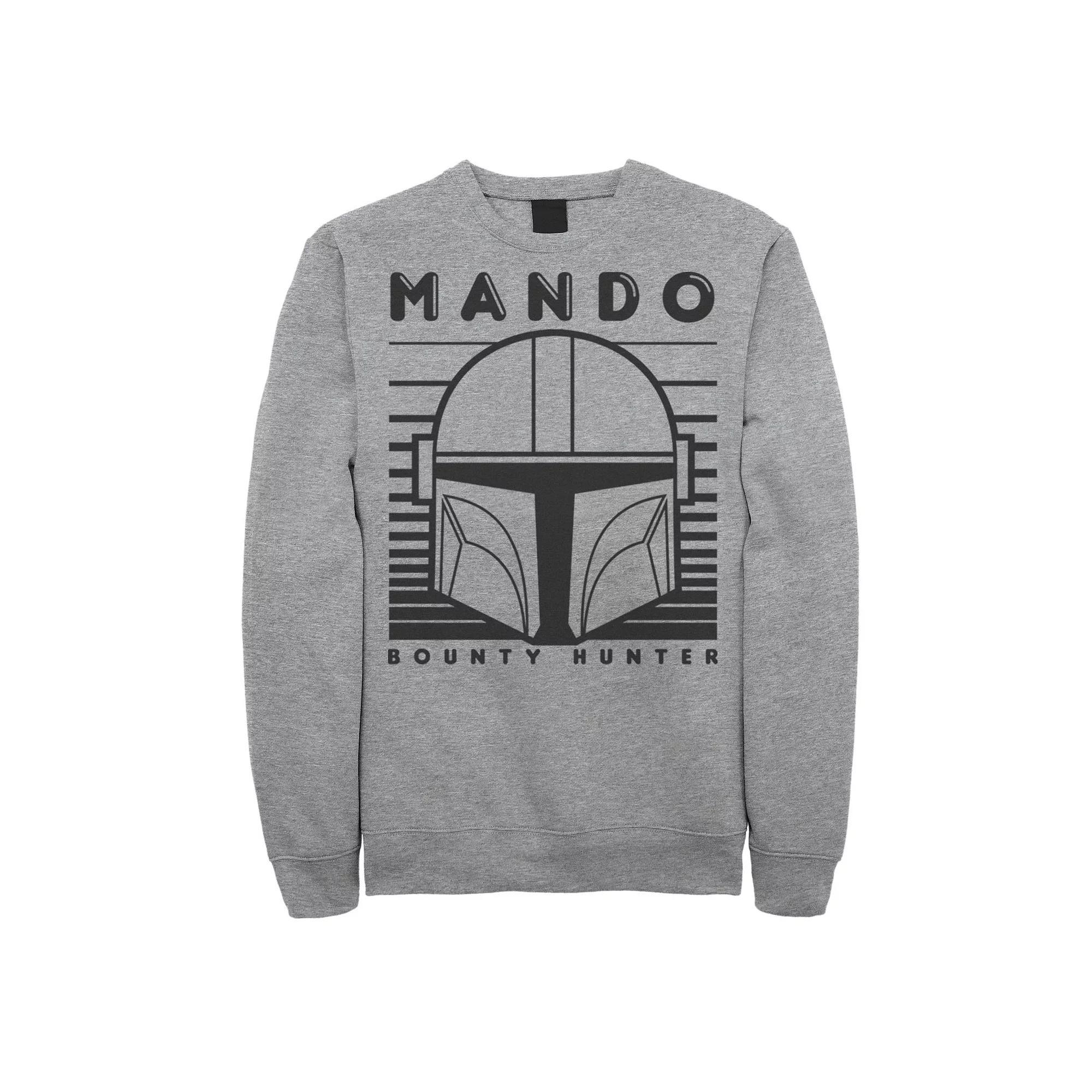Men's Star Wars The Mandalorian Moff Gideion Badge Stamp Sweatshirt,  Product Image
