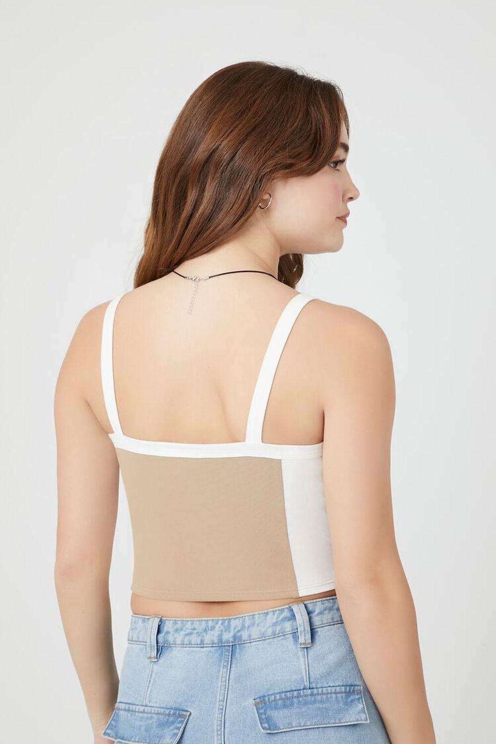 Colorblock Cropped Cami | Forever 21 Product Image