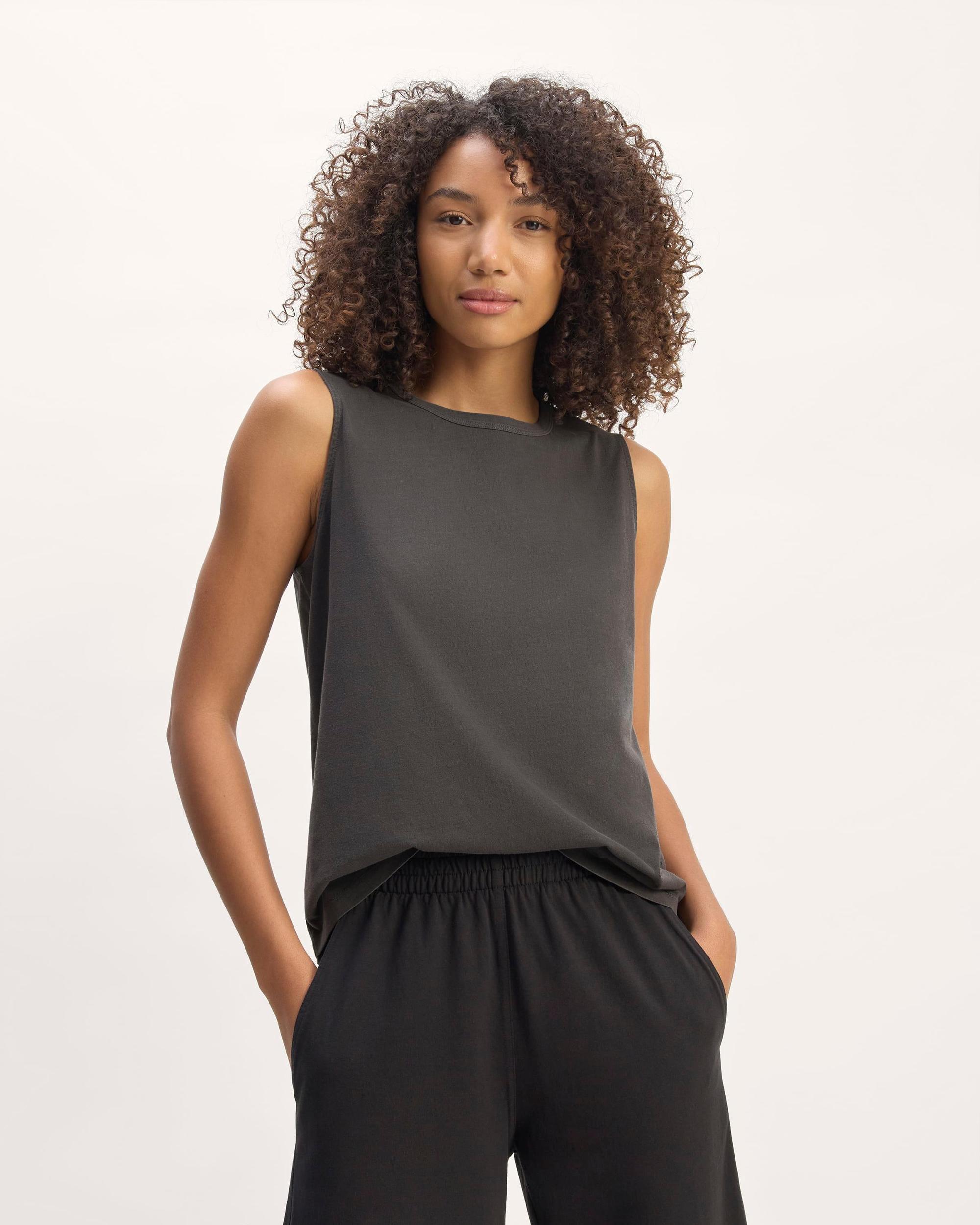 Womens Boyfriend Tank in Essential Cotton by Everlane Product Image