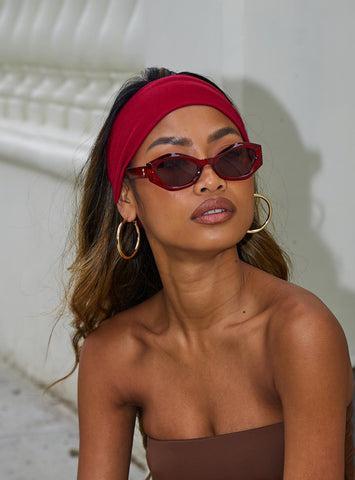 Rayden Sunglasses Red Product Image