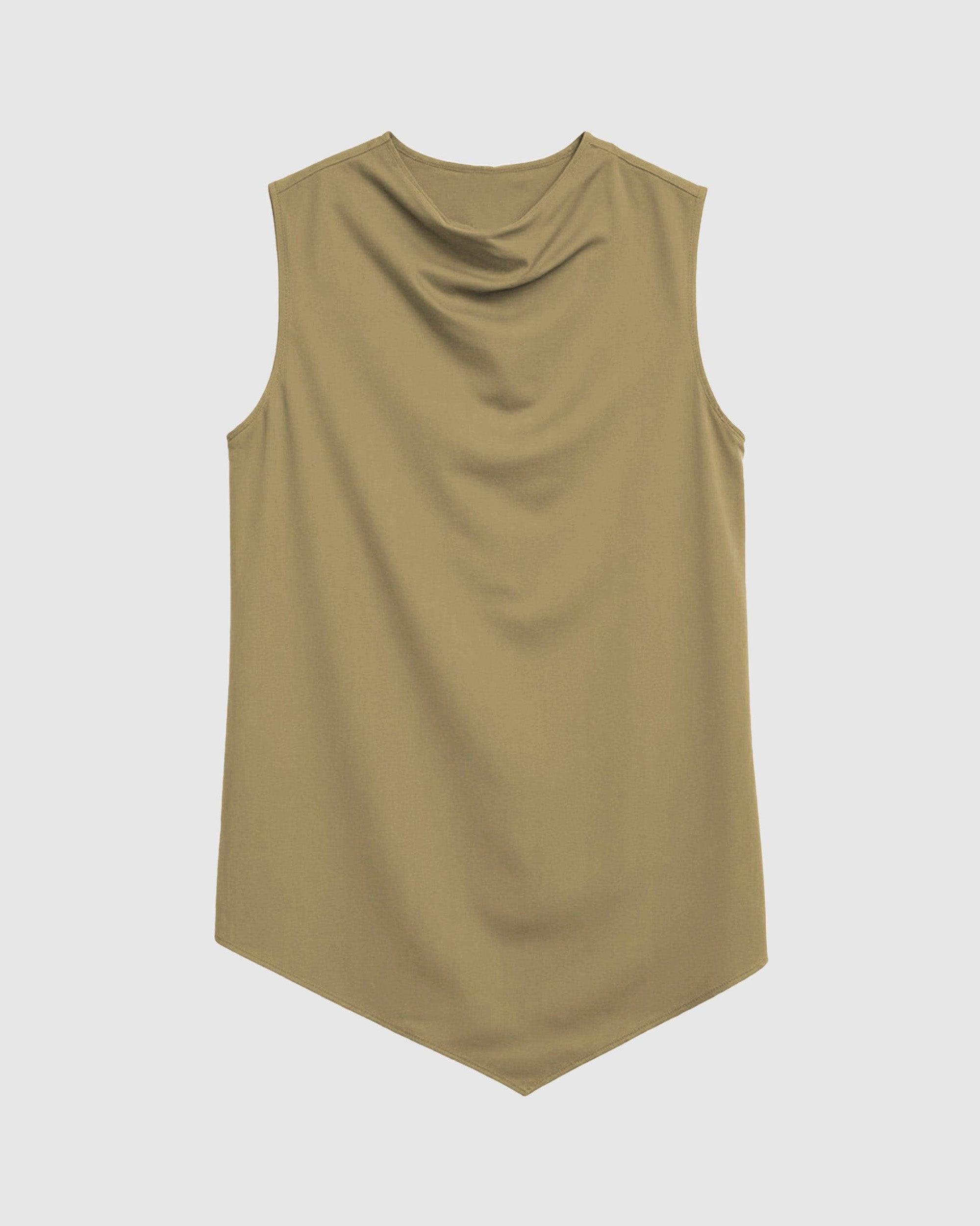 Marjorie Asymmetric-Hem Tee Product Image