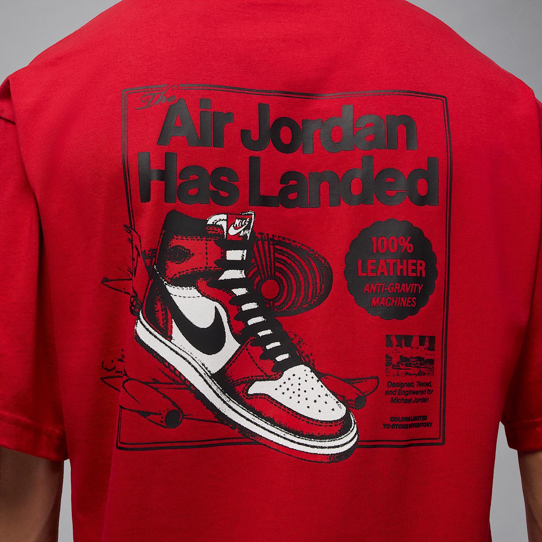 Mens Jordan AJ1 T-Shirt | HQ8972-010 Product Image