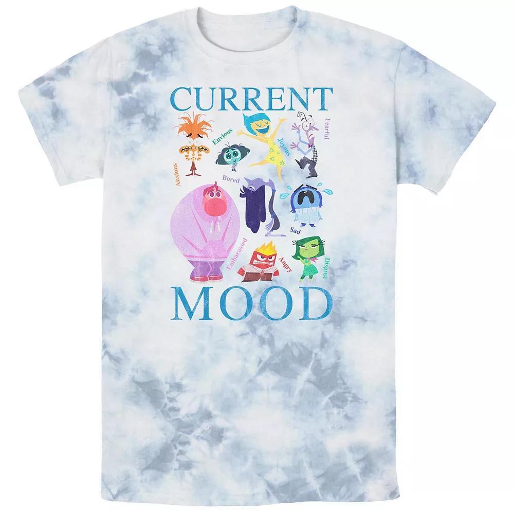 Men's Inside Out 2 Emotions Current Mood Bombard Wash Graphic Tee,  Product Image