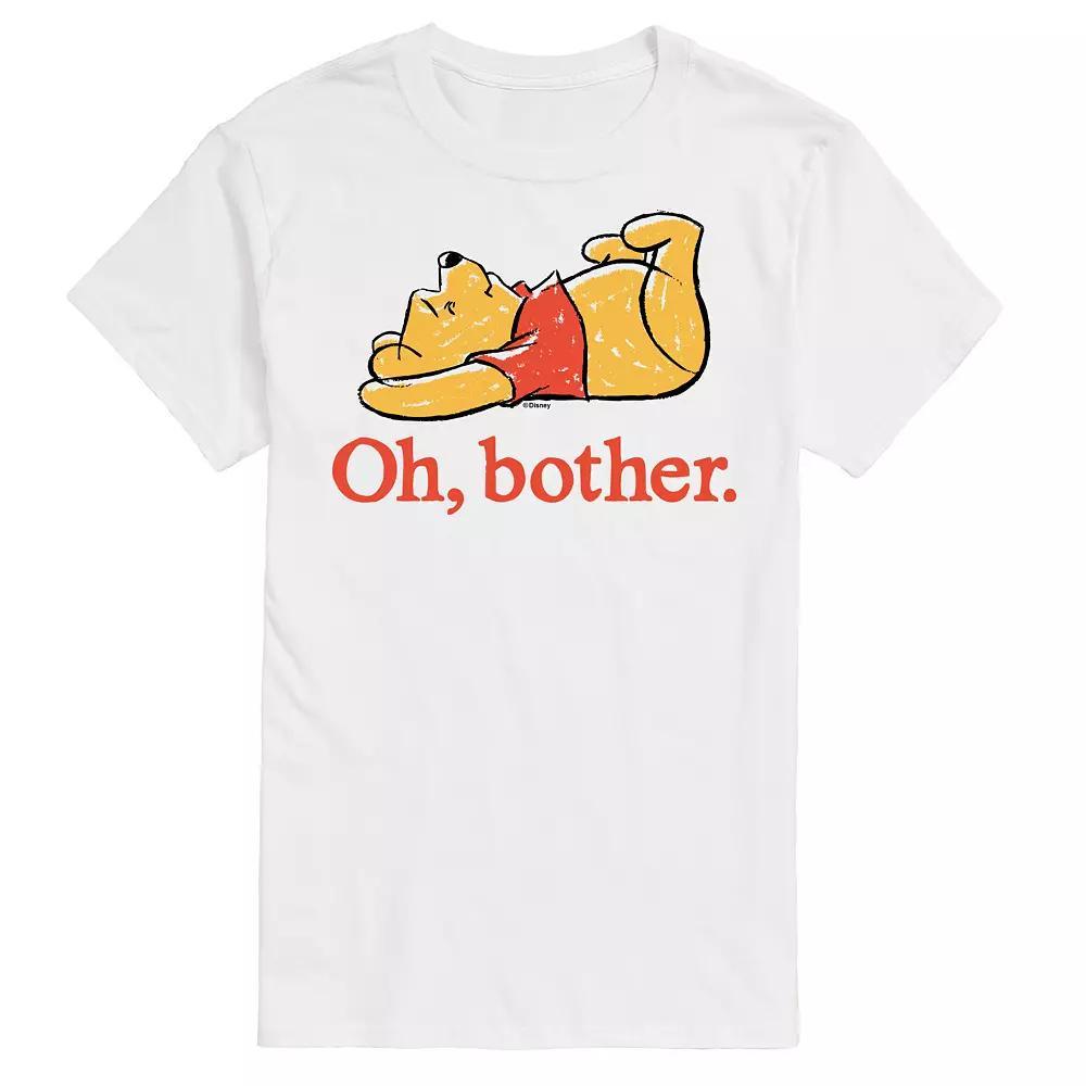 Disney's Winnie the Pooh Big & Tall Oh Bother Graphic Tee, Men's,  Product Image