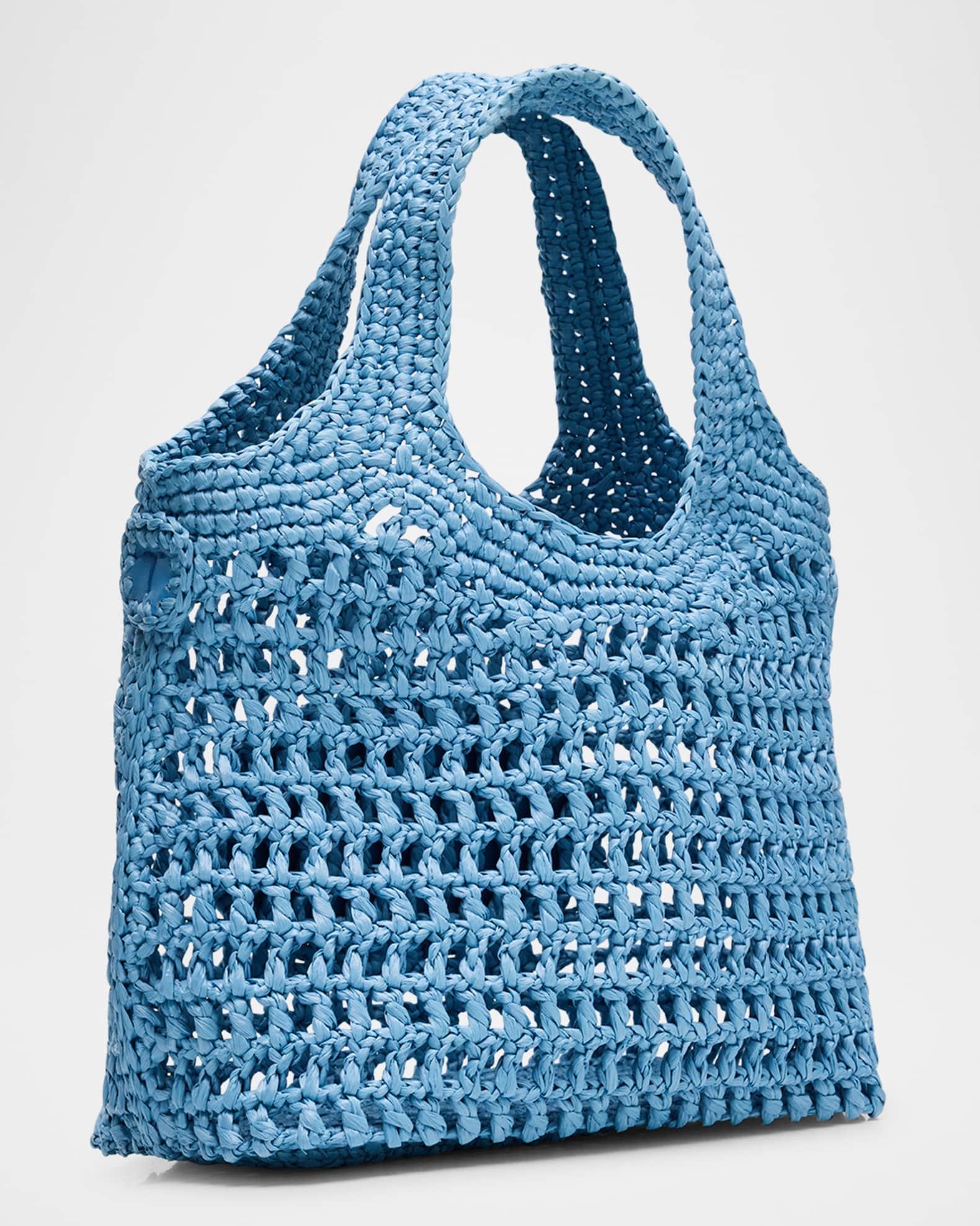 Mini Woven Top-Handle Bag Product Image