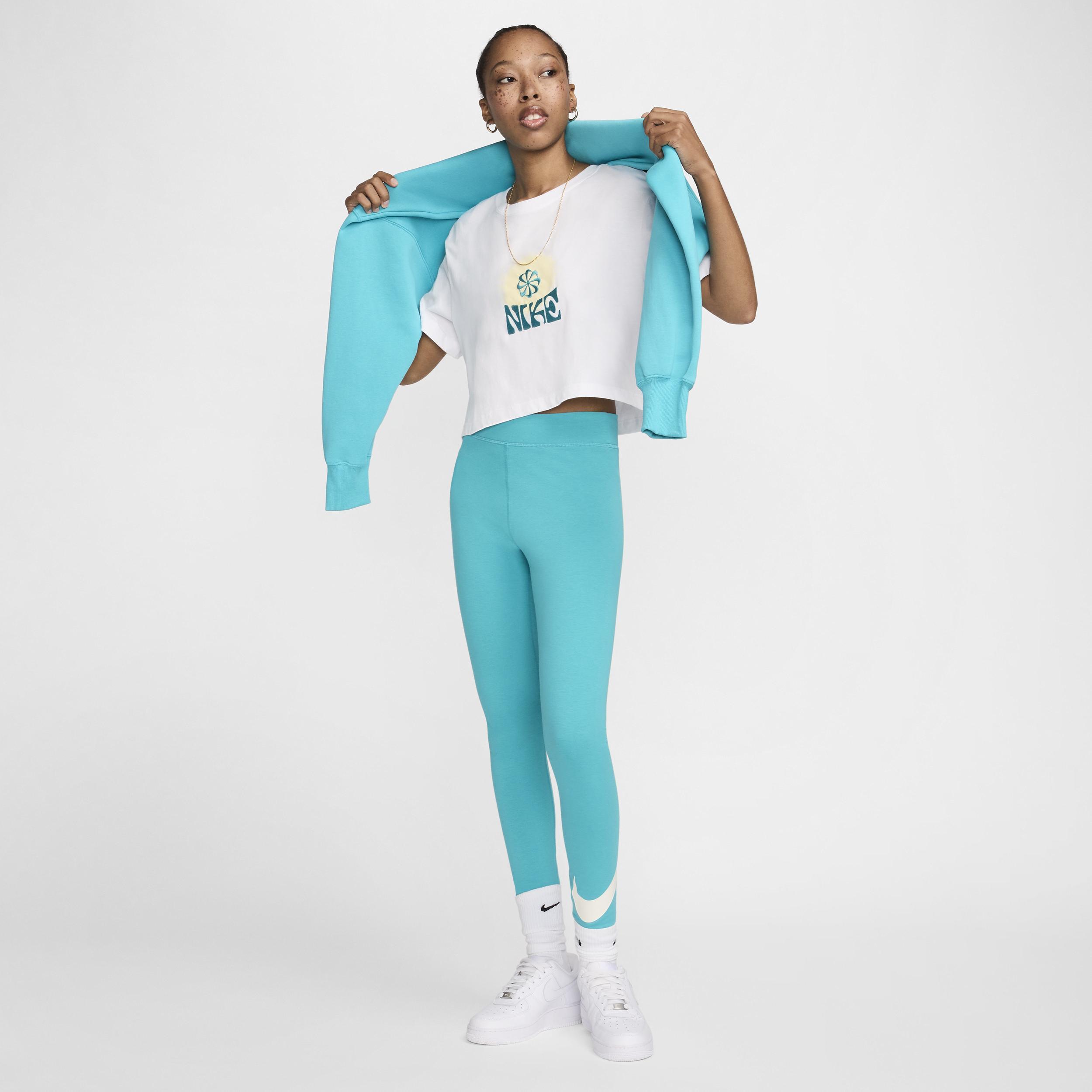 Women's Nike Sportswear Classics High-Waisted Graphic Leggings Product Image