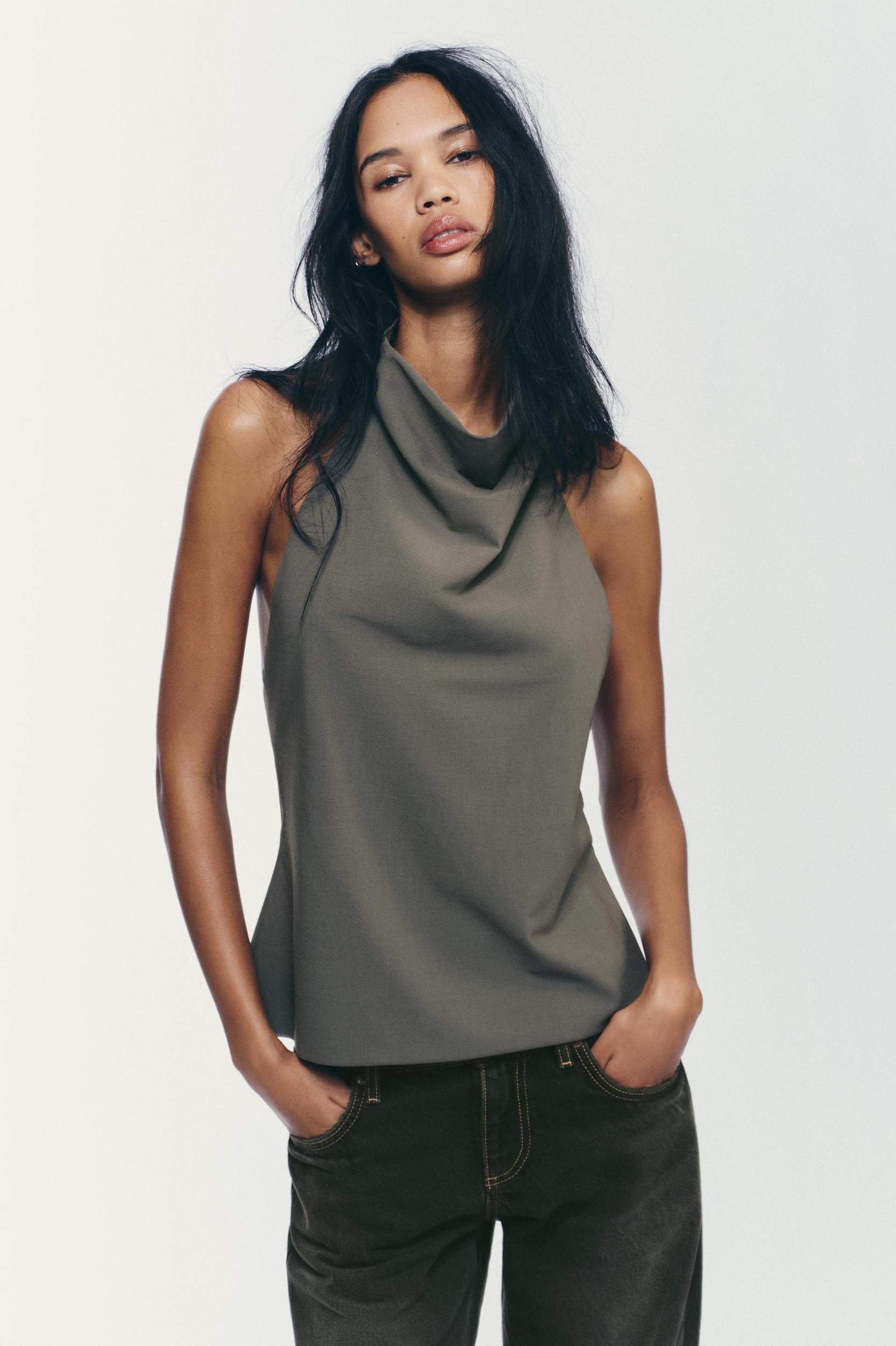 HALTER OPEN BACK TOP Product Image