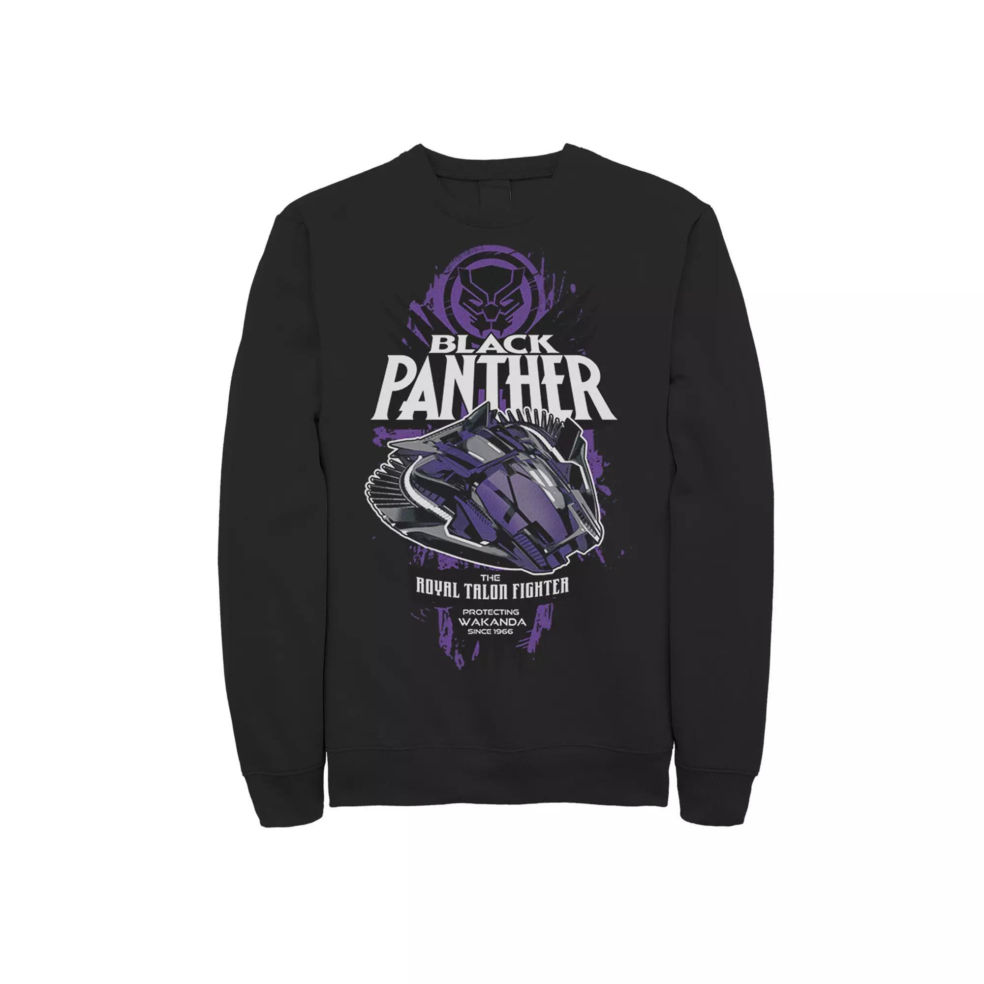 Men's Marvel Black Panther The Royal Talon Fighter Sweatshirt, Size: Medium Product Image