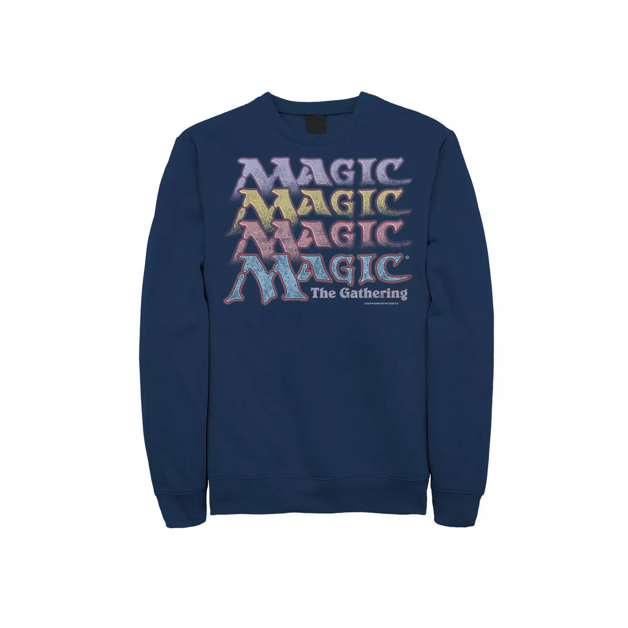 Men's Magic: The Gathering Retro Logo Stack Sweatshirt,  Product Image