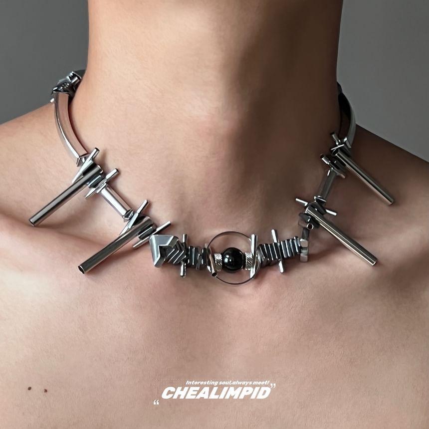 Irregular Metal Necklace Product Image