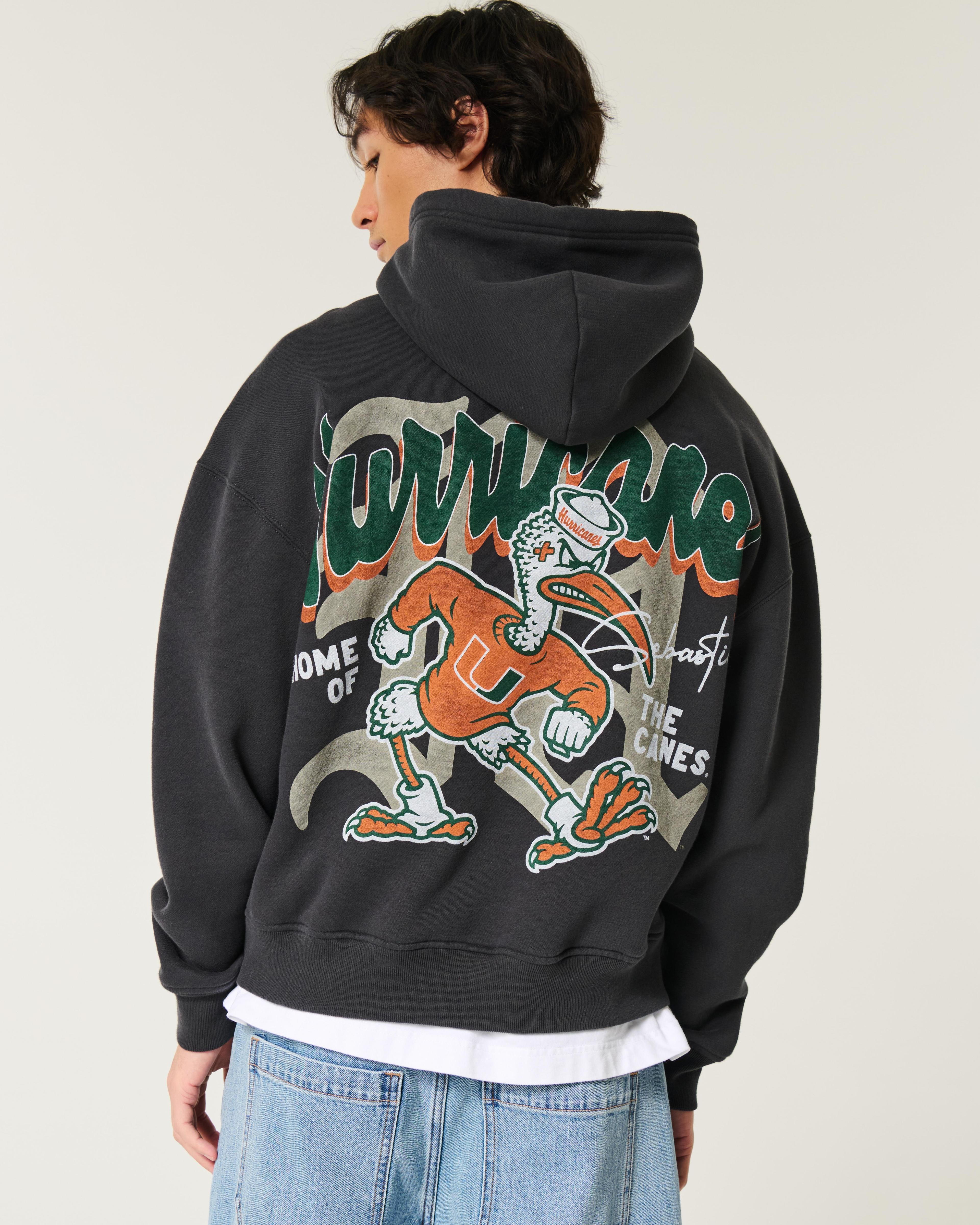 Boxy Ohio State Buckeyes Graphic Hoodie Product Image