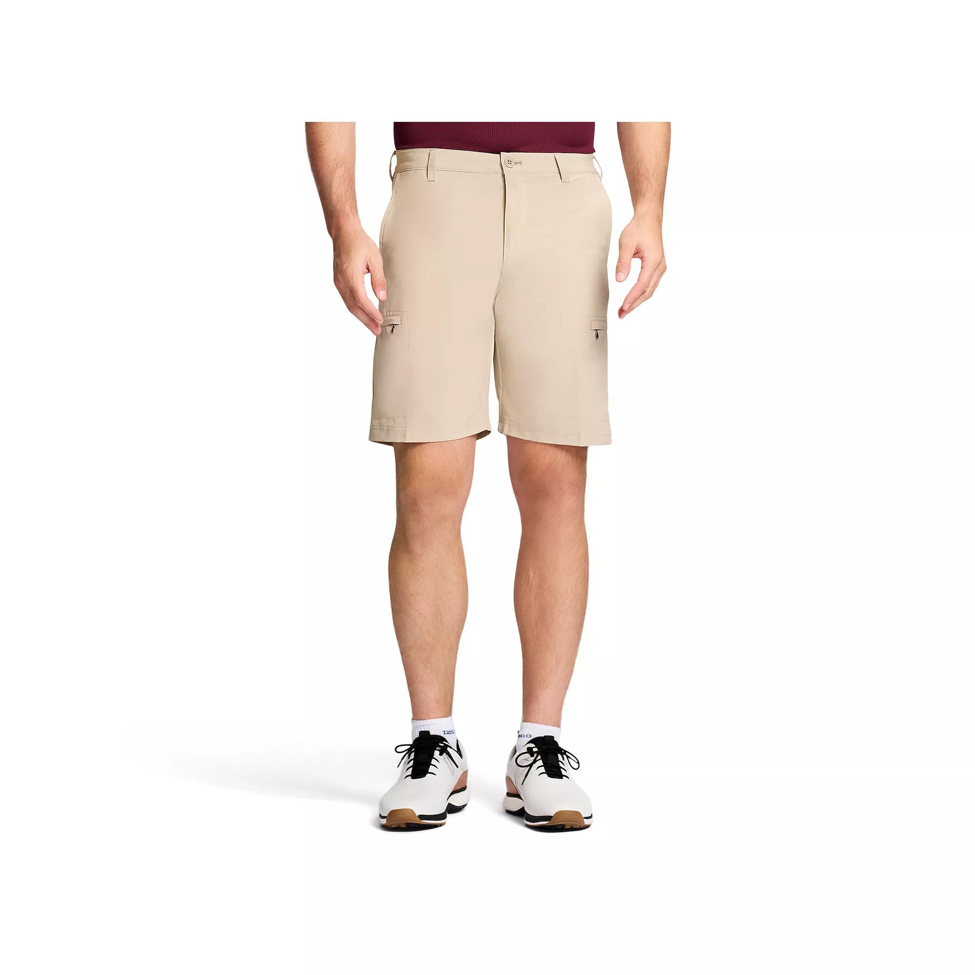 Men's IZOD 9.5-in. Golf Swingflex Cargo Shorts, Size: 42, Peacoat Product Image