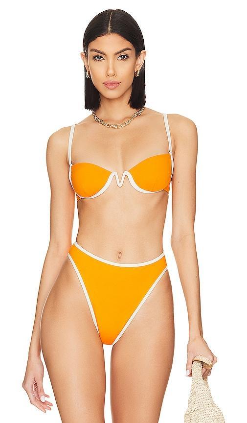 Womens Nora High-Rise Bikini Bottom Product Image